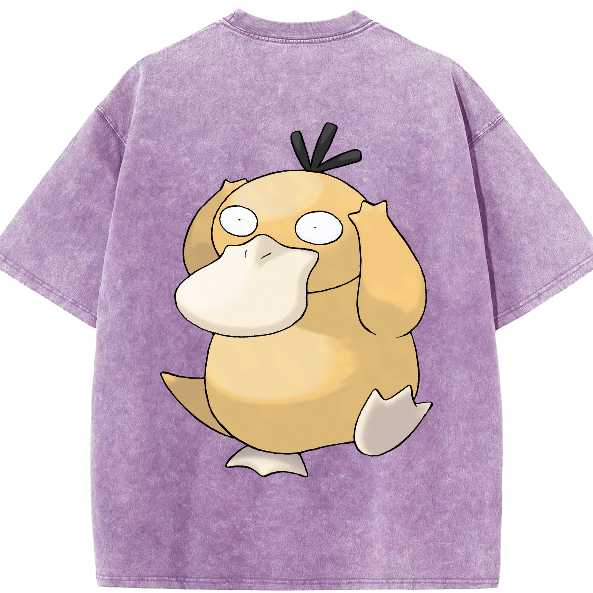 （画像用） ポケットモンスター Pokémon 綿100% ヴィンテージ風 半袖Tシャツ（背面プリント）