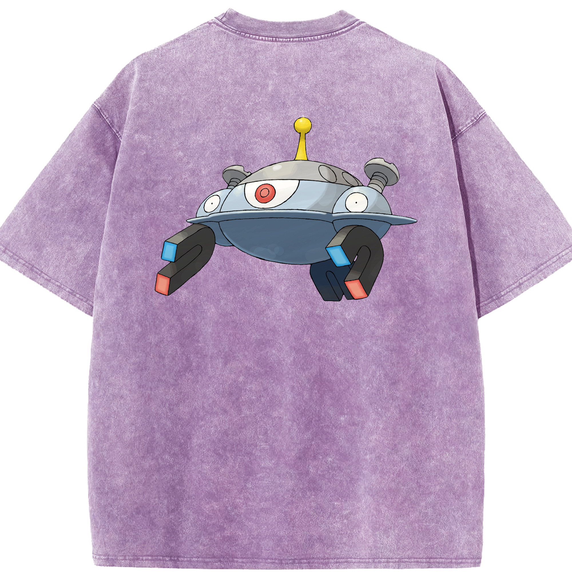 （画像用） ポケットモンスター Pokémon 綿100% ヴィンテージ風 半袖Tシャツ（背面プリント）