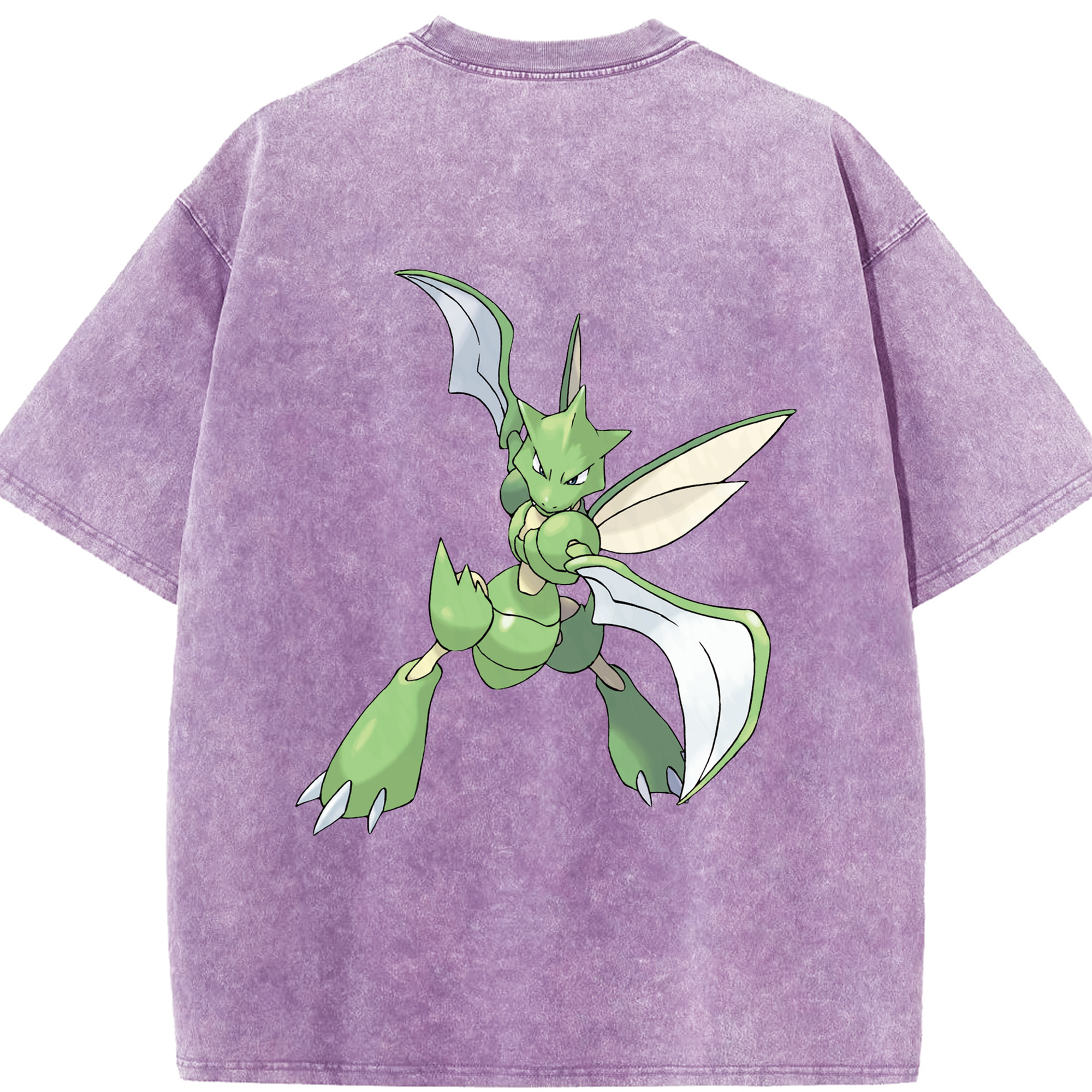 （画像用） ポケットモンスター Pokémon 綿100% ヴィンテージ風 半袖Tシャツ（背面プリント）