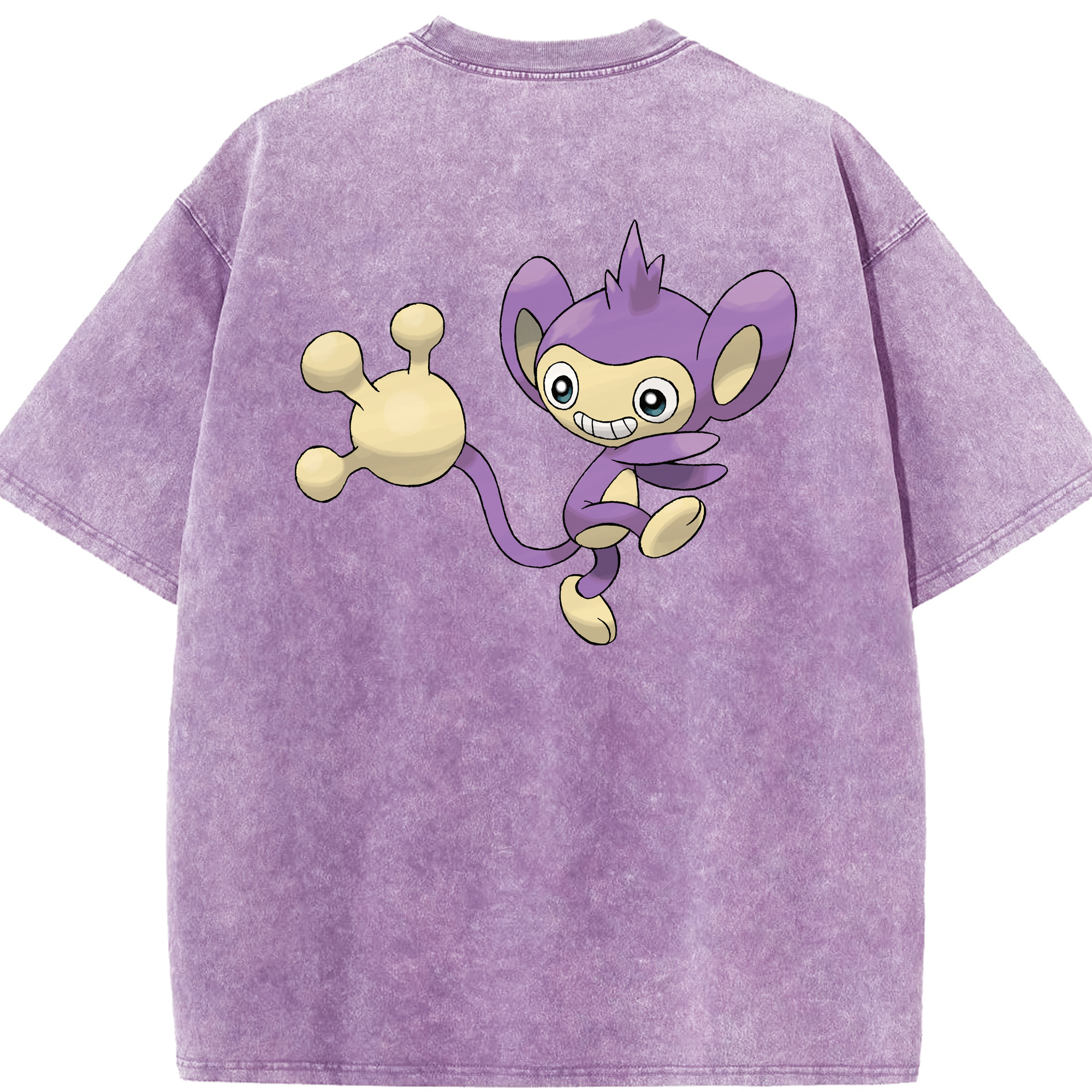 （画像用） ポケットモンスター Pokémon 綿100% ヴィンテージ風 半袖Tシャツ（背面プリント）