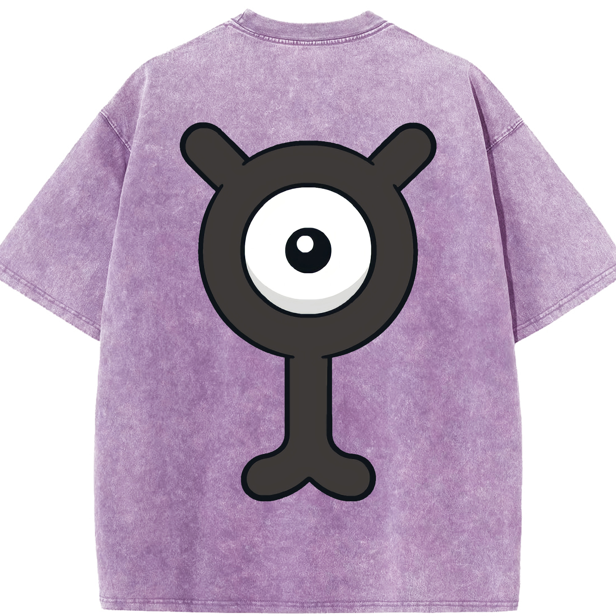 （画像用） ポケットモンスター Pokémon 綿100% ヴィンテージ風 半袖Tシャツ（背面プリント）