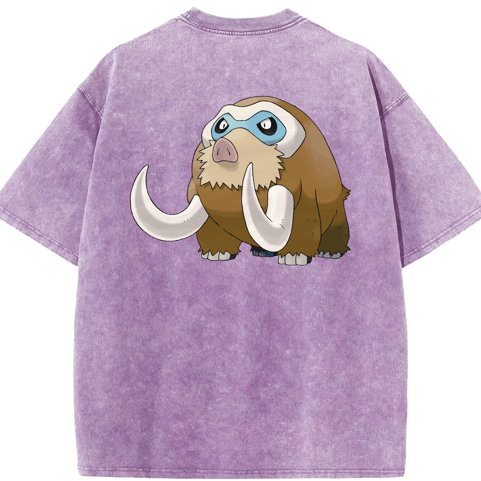 （画像用） ポケットモンスター Pokémon 綿100% ヴィンテージ風 半袖Tシャツ（背面プリント）