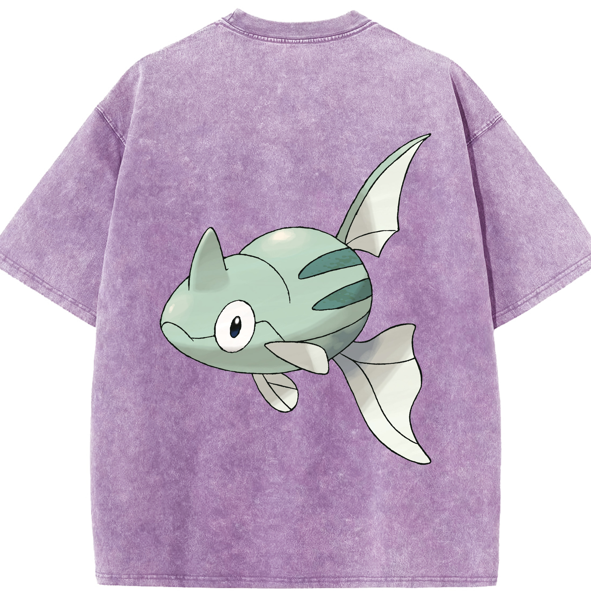 （画像用） ポケットモンスター Pokémon 綿100% ヴィンテージ風 半袖Tシャツ（背面プリント）