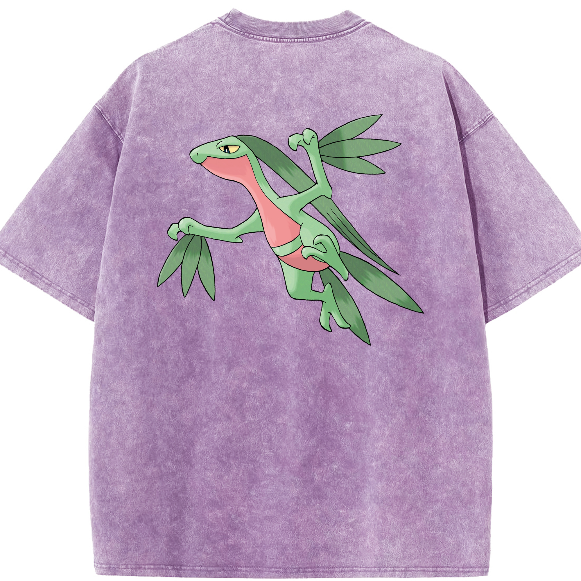 （画像用） ポケットモンスター Pokémon 綿100% ヴィンテージ風 半袖Tシャツ（背面プリント）