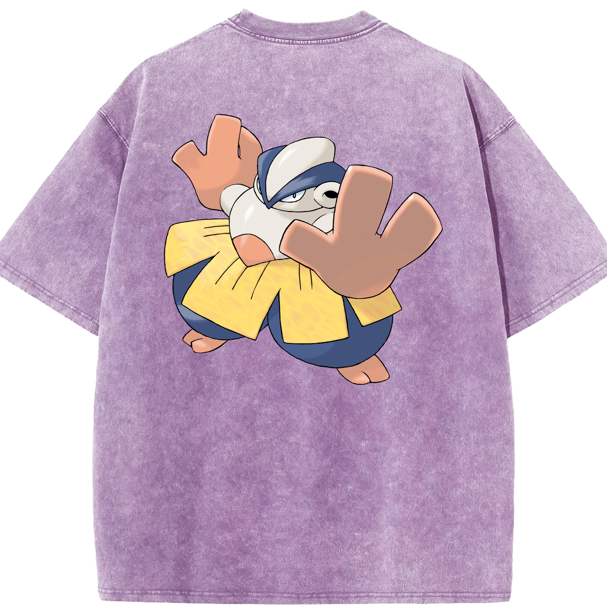 （画像用） ポケットモンスター Pokémon 綿100% ヴィンテージ風 半袖Tシャツ（背面プリント）