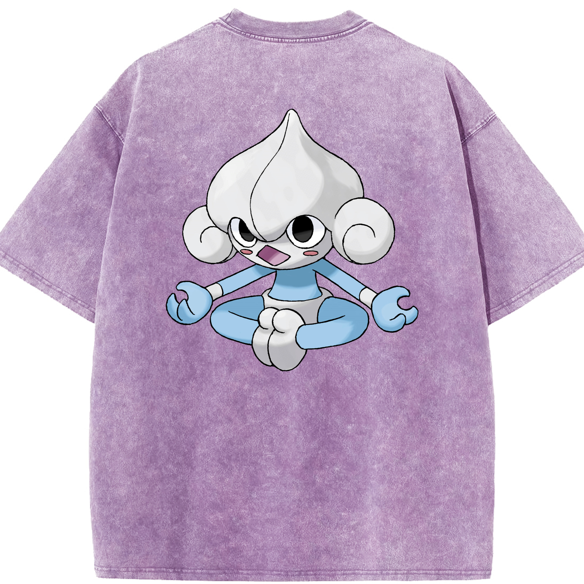 （画像用） ポケットモンスター Pokémon 綿100% ヴィンテージ風 半袖Tシャツ（背面プリント）