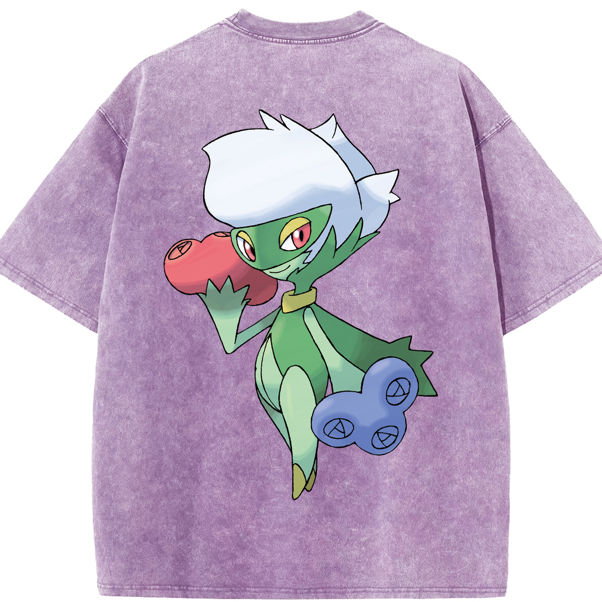 （画像用） ポケットモンスター Pokémon 綿100% ヴィンテージ風 半袖Tシャツ（背面プリント）