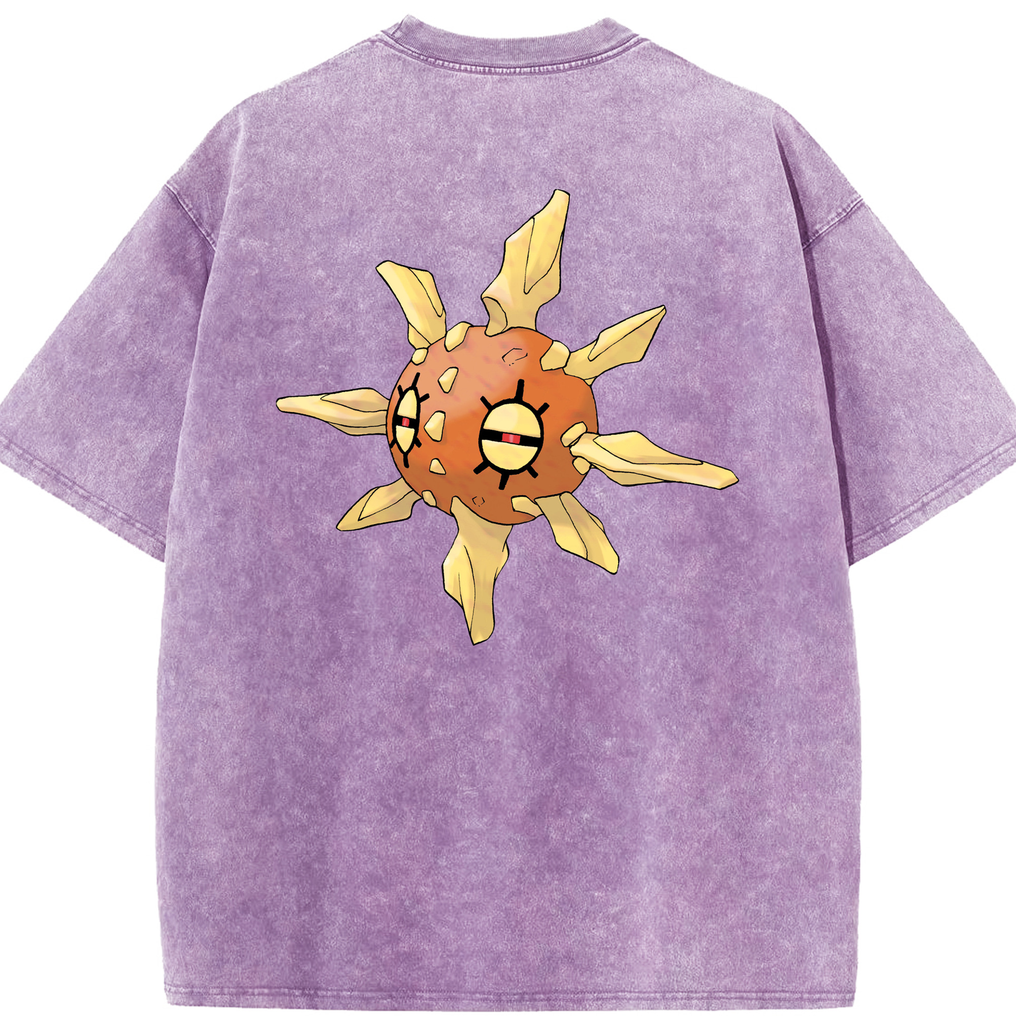 （画像用） ポケットモンスター Pokémon 綿100% ヴィンテージ風 半袖Tシャツ（背面プリント）