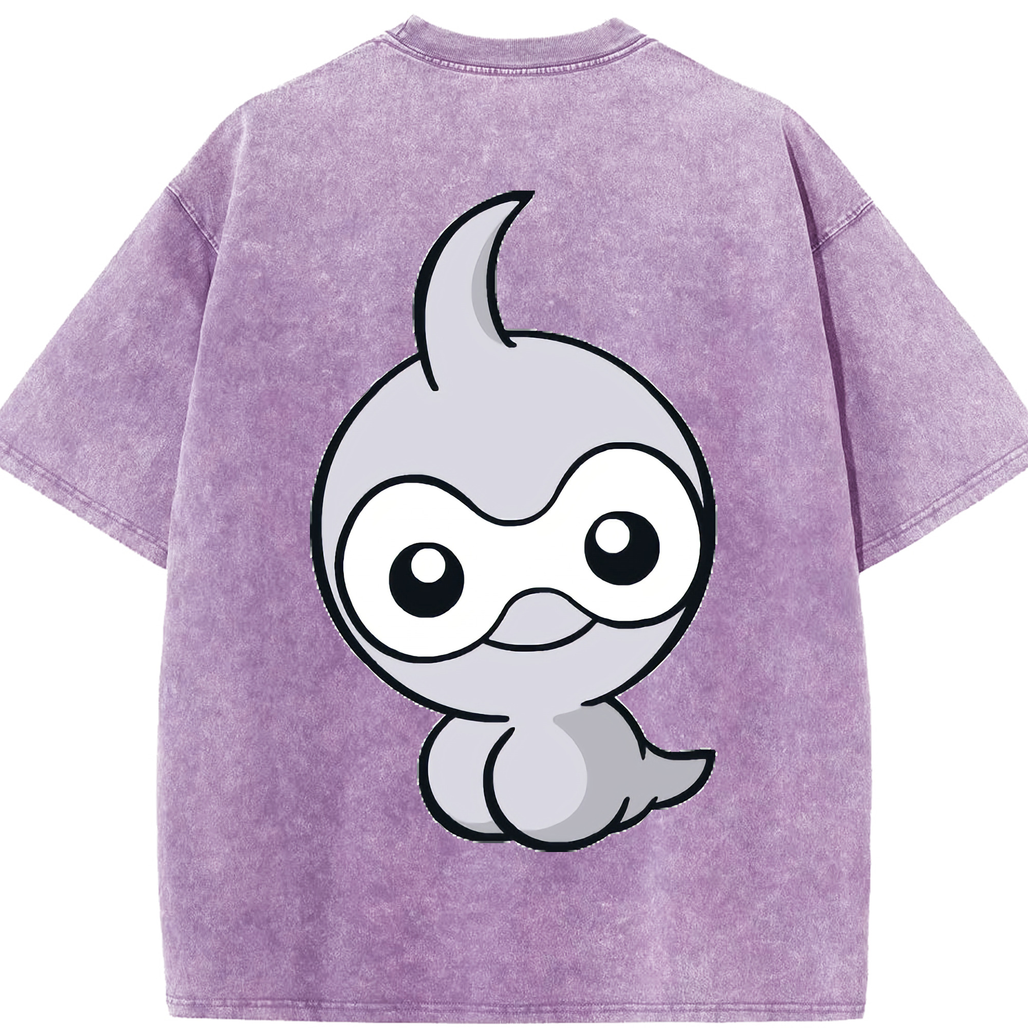 （画像用） ポケットモンスター Pokémon 綿100% ヴィンテージ風 半袖Tシャツ（背面プリント）