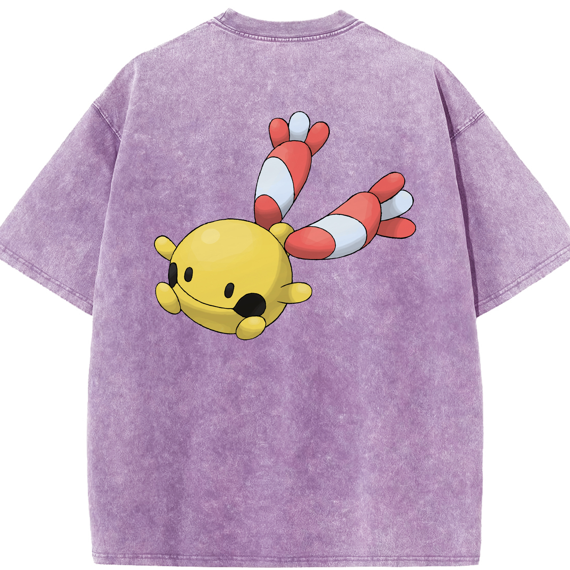 （画像用） ポケットモンスター Pokémon 綿100% ヴィンテージ風 半袖Tシャツ（背面プリント）