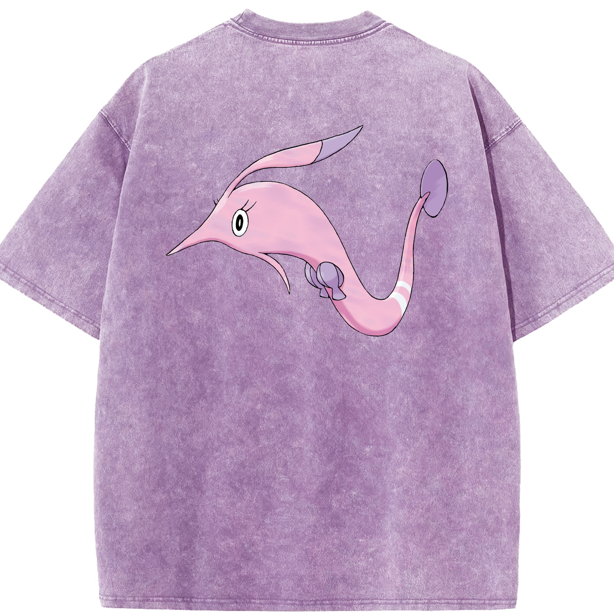 （画像用） ポケットモンスター Pokémon 綿100% ヴィンテージ風 半袖Tシャツ（背面プリント）