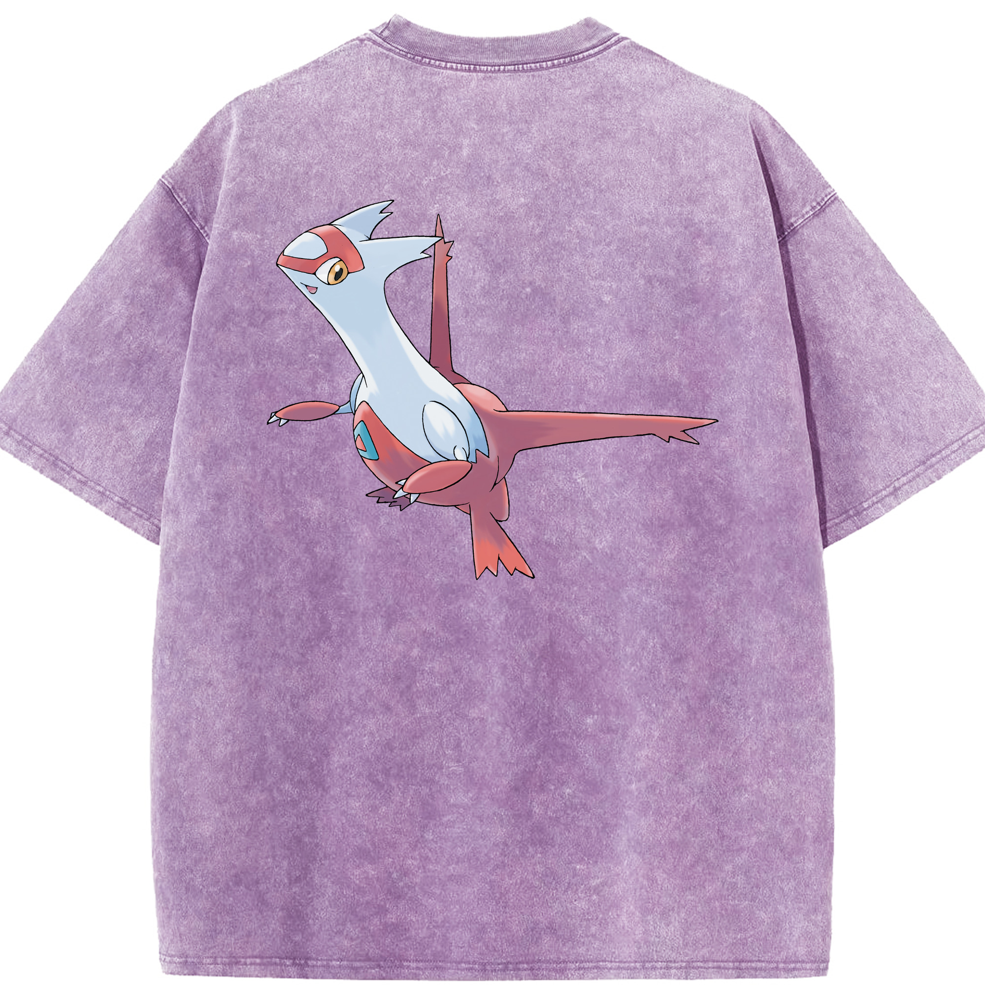 （画像用） ポケットモンスター Pokémon 綿100% ヴィンテージ風 半袖Tシャツ（背面プリント）