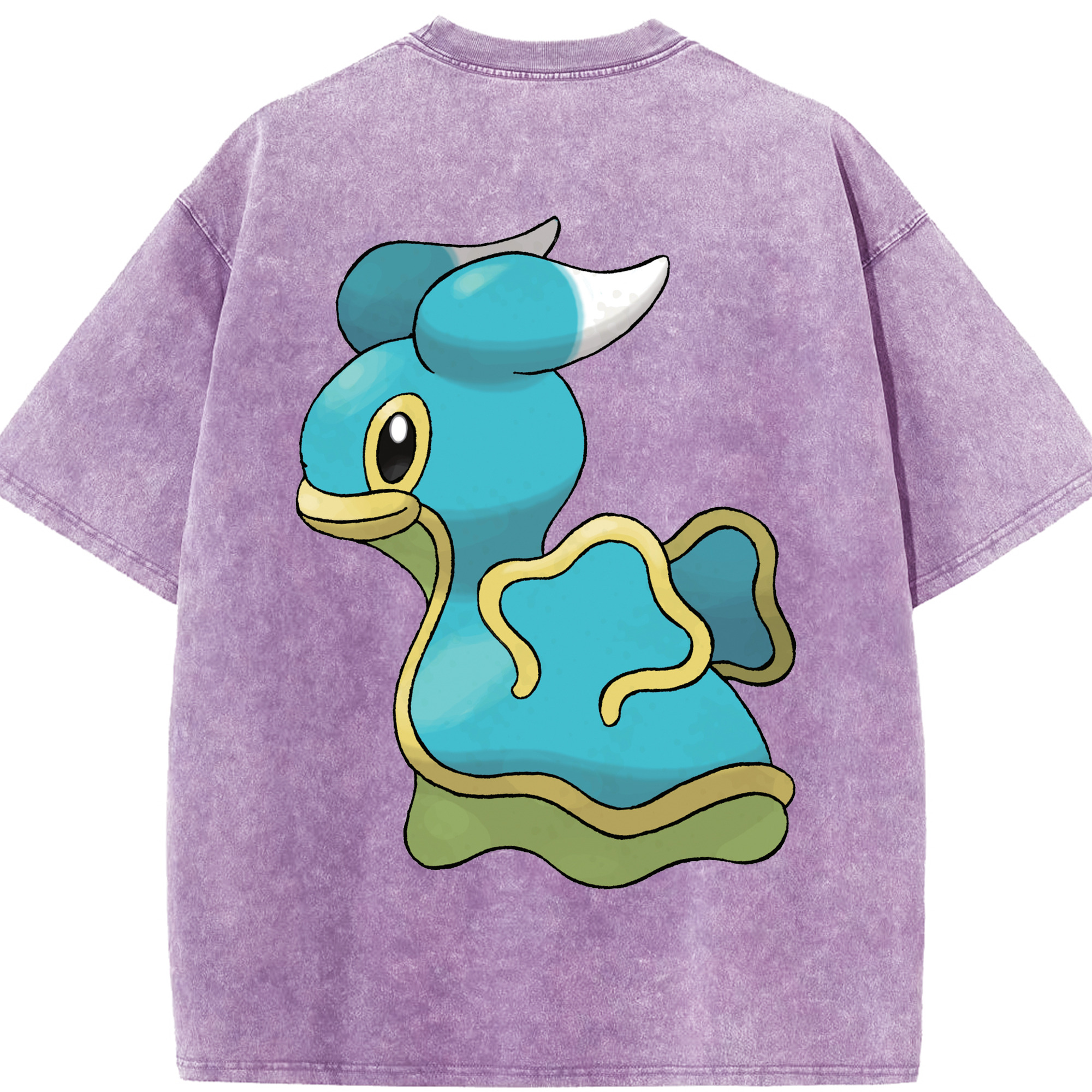 （画像用） ポケットモンスター Pokémon 綿100% ヴィンテージ風 半袖Tシャツ（背面プリント）