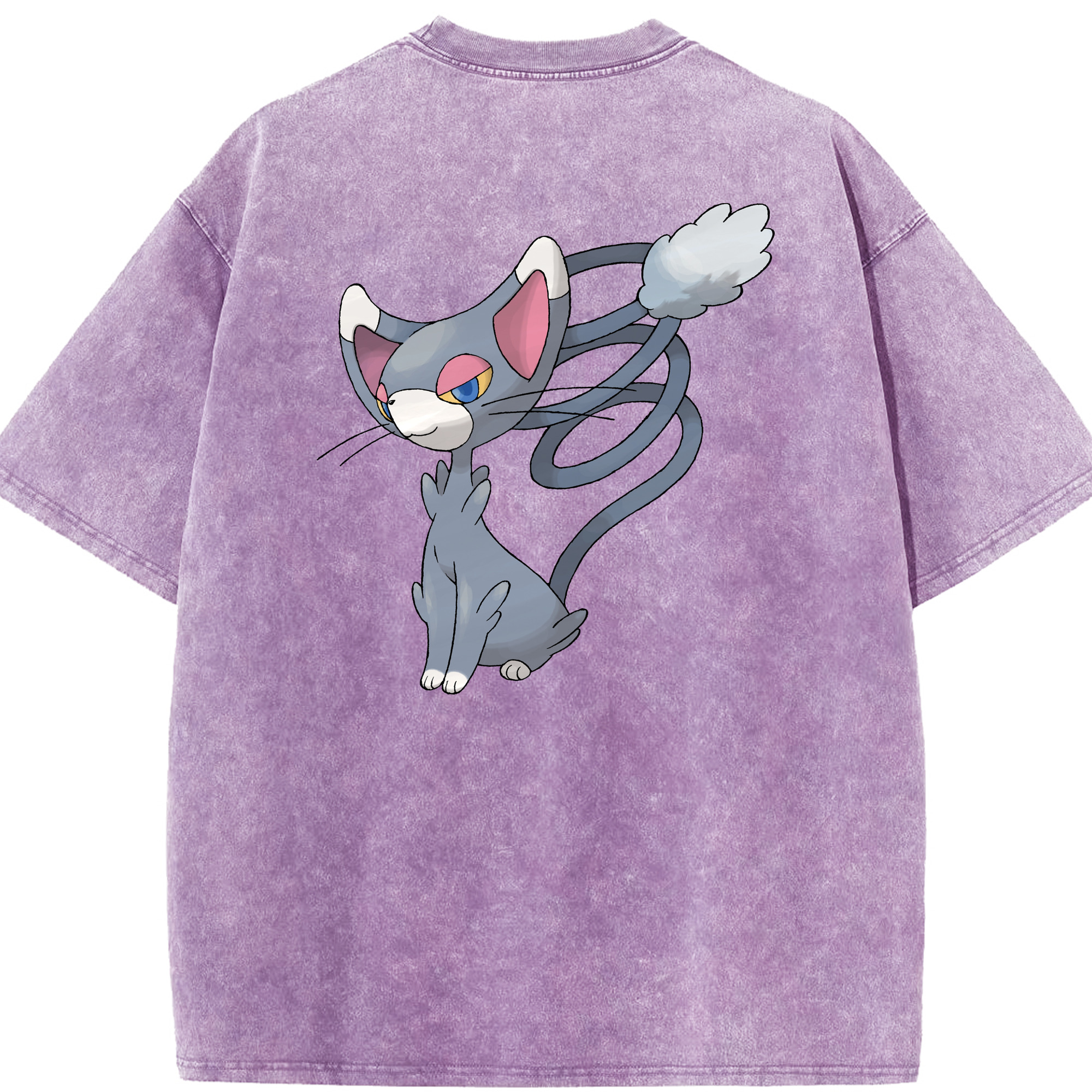 （画像用） ポケットモンスター Pokémon 綿100% ヴィンテージ風 半袖Tシャツ（背面プリント）