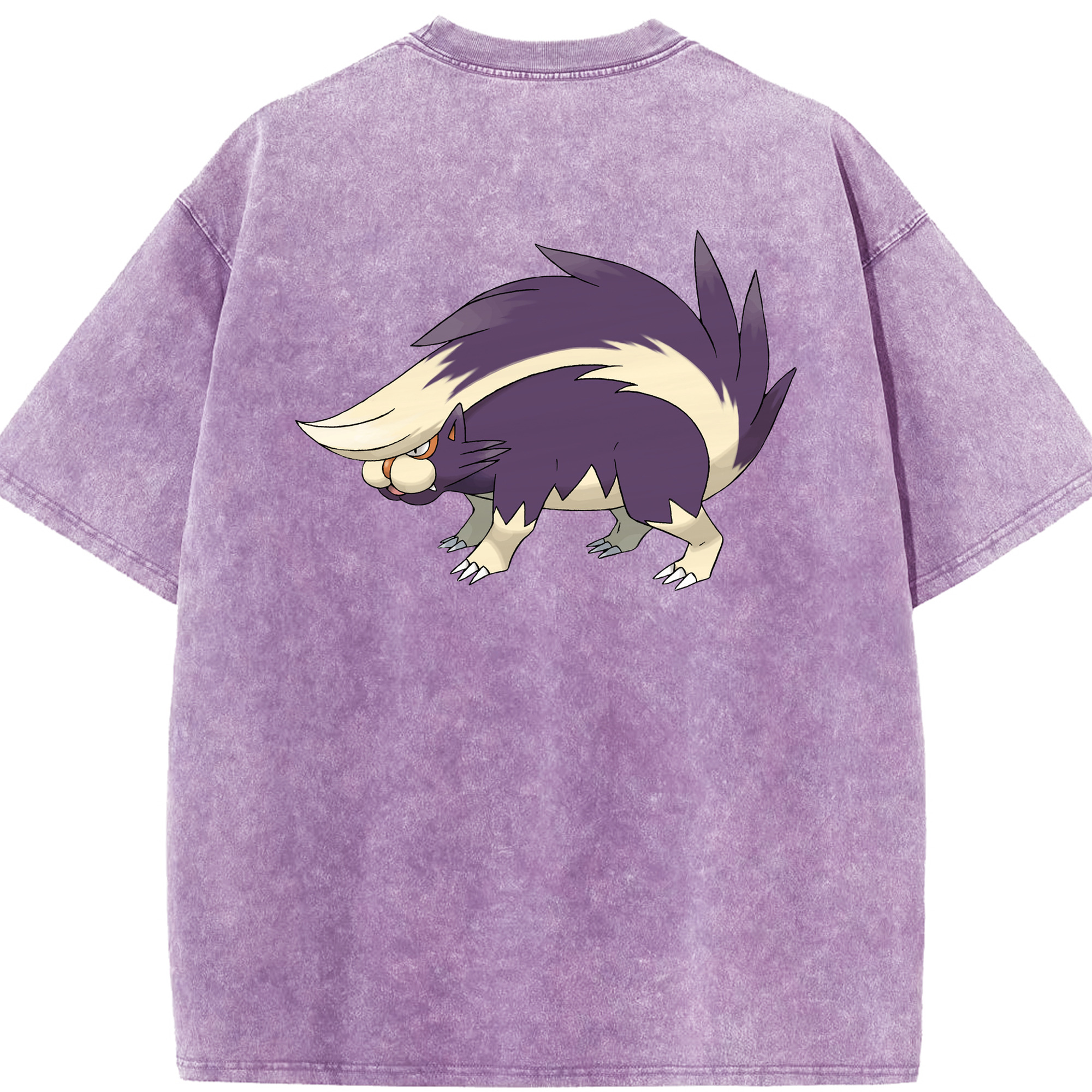 （画像用） ポケットモンスター Pokémon 綿100% ヴィンテージ風 半袖Tシャツ（背面プリント）