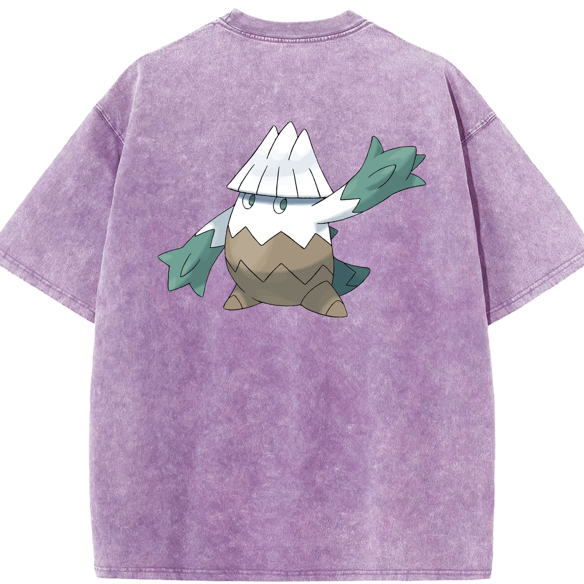 （画像用） ポケットモンスター Pokémon 綿100% ヴィンテージ風 半袖Tシャツ（背面プリント）