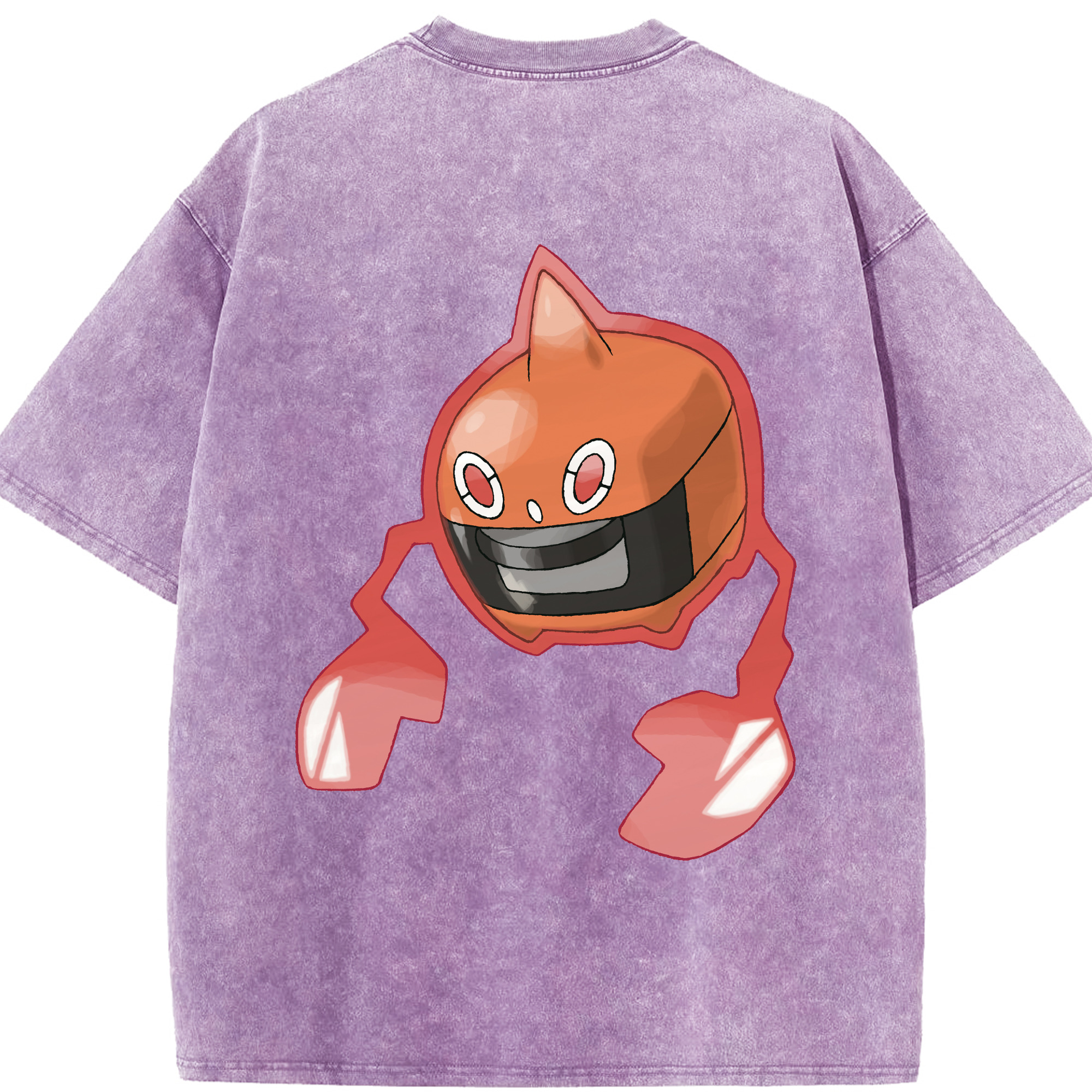 （画像用） ポケットモンスター Pokémon 綿100% ヴィンテージ風 半袖Tシャツ（背面プリント）