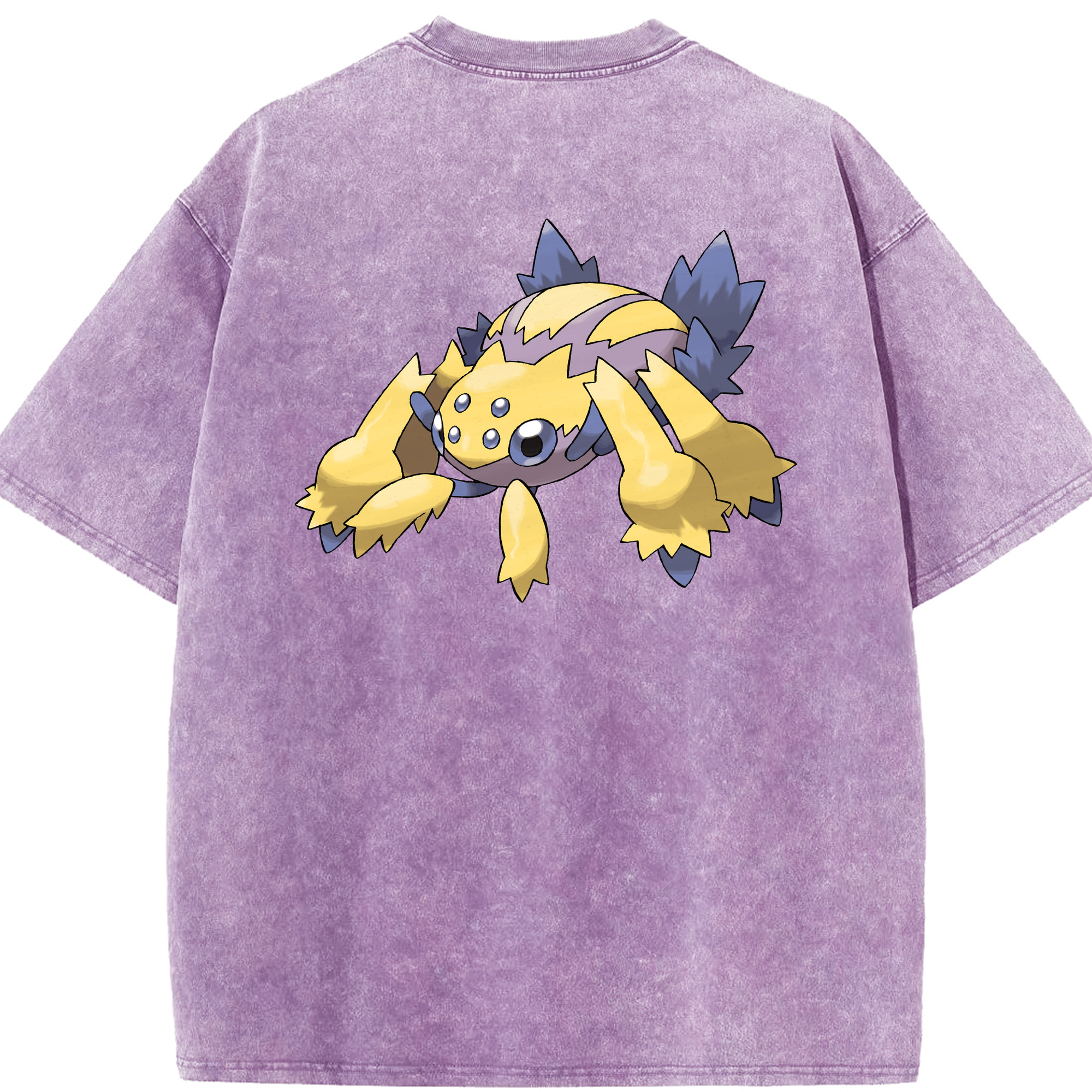 （画像用） ポケットモンスター Pokémon 綿100% ヴィンテージ風 半袖Tシャツ（背面プリント）