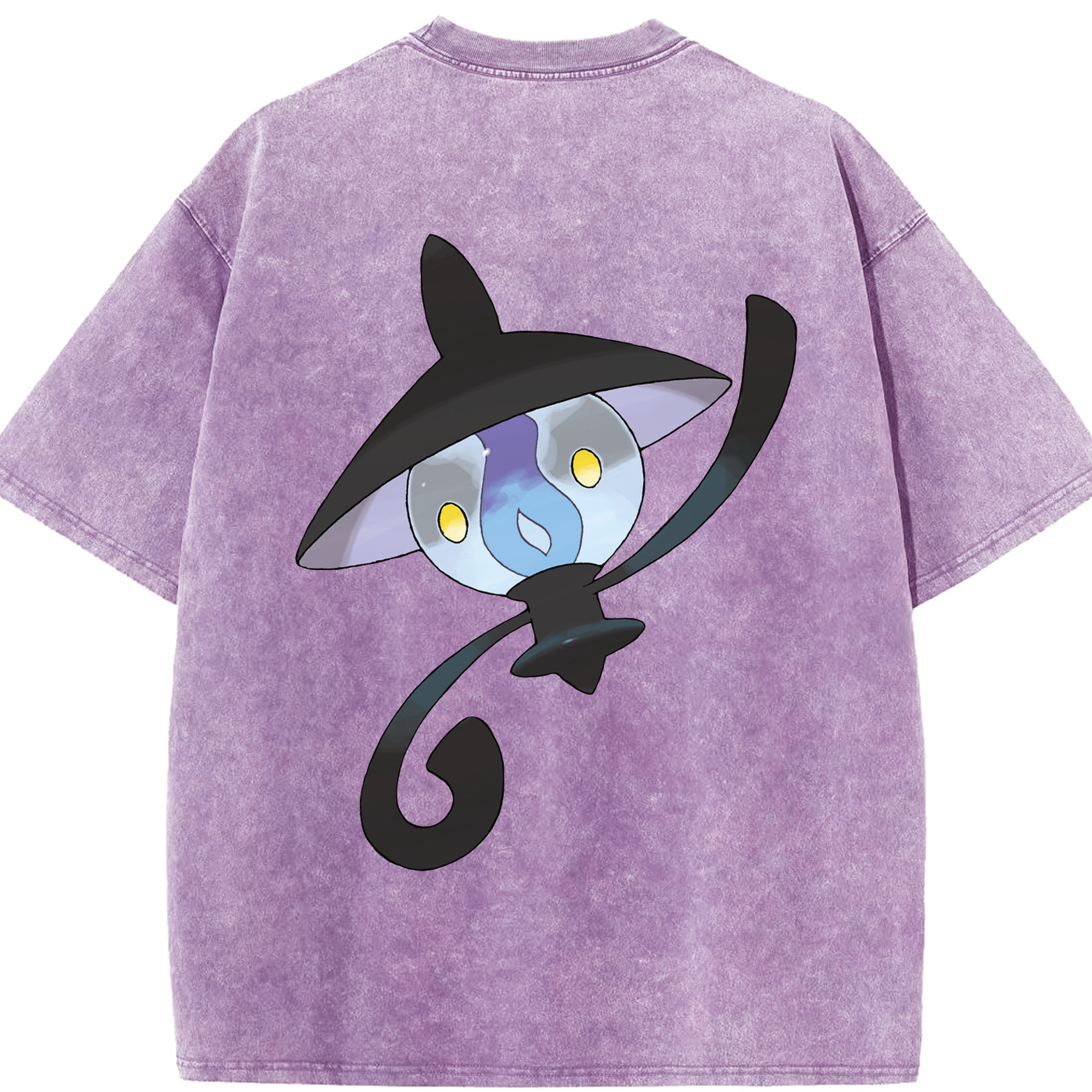 （画像用） ポケットモンスター Pokémon 綿100% ヴィンテージ風 半袖Tシャツ（背面プリント）