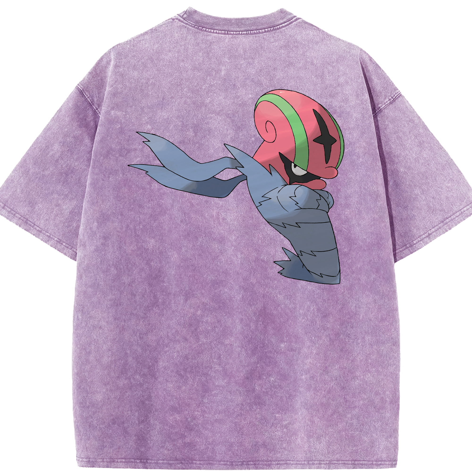 （画像用） ポケットモンスター Pokémon 綿100% ヴィンテージ風 半袖Tシャツ（背面プリント）