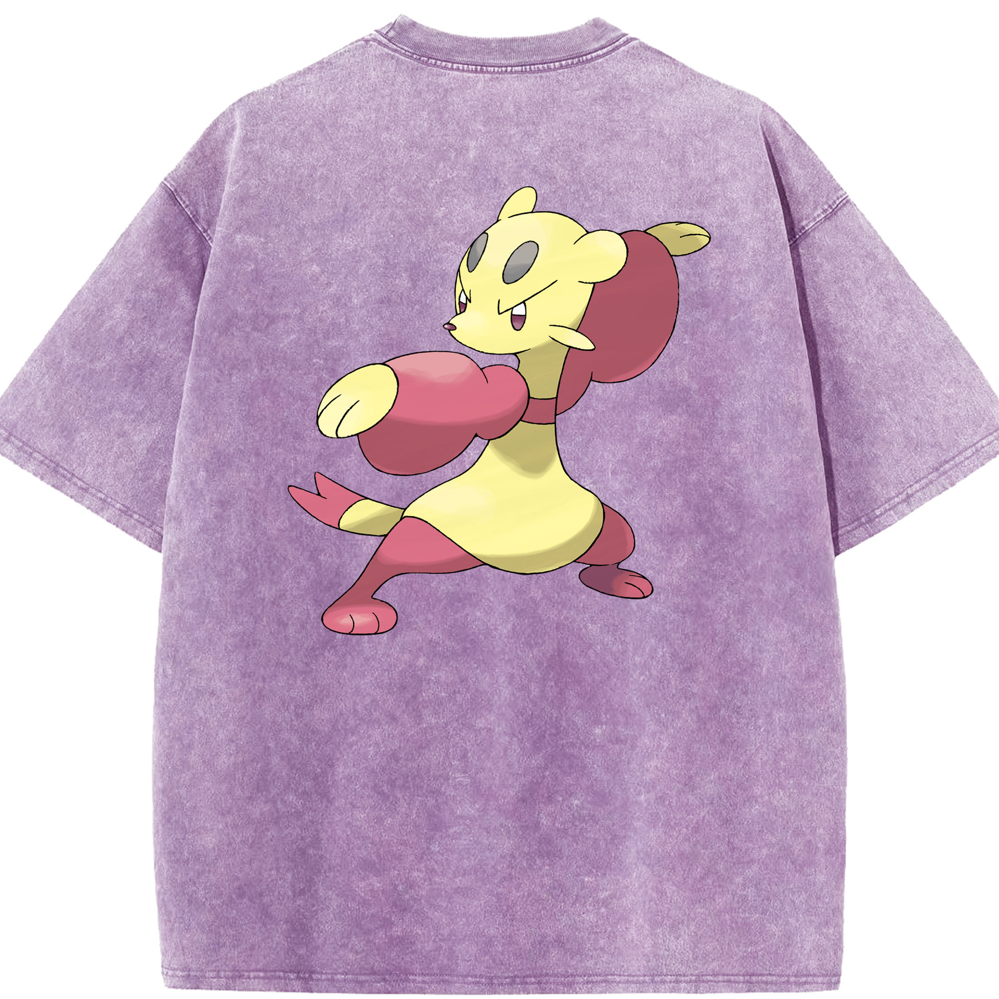 （画像用） ポケットモンスター Pokémon 綿100% ヴィンテージ風 半袖Tシャツ（背面プリント）