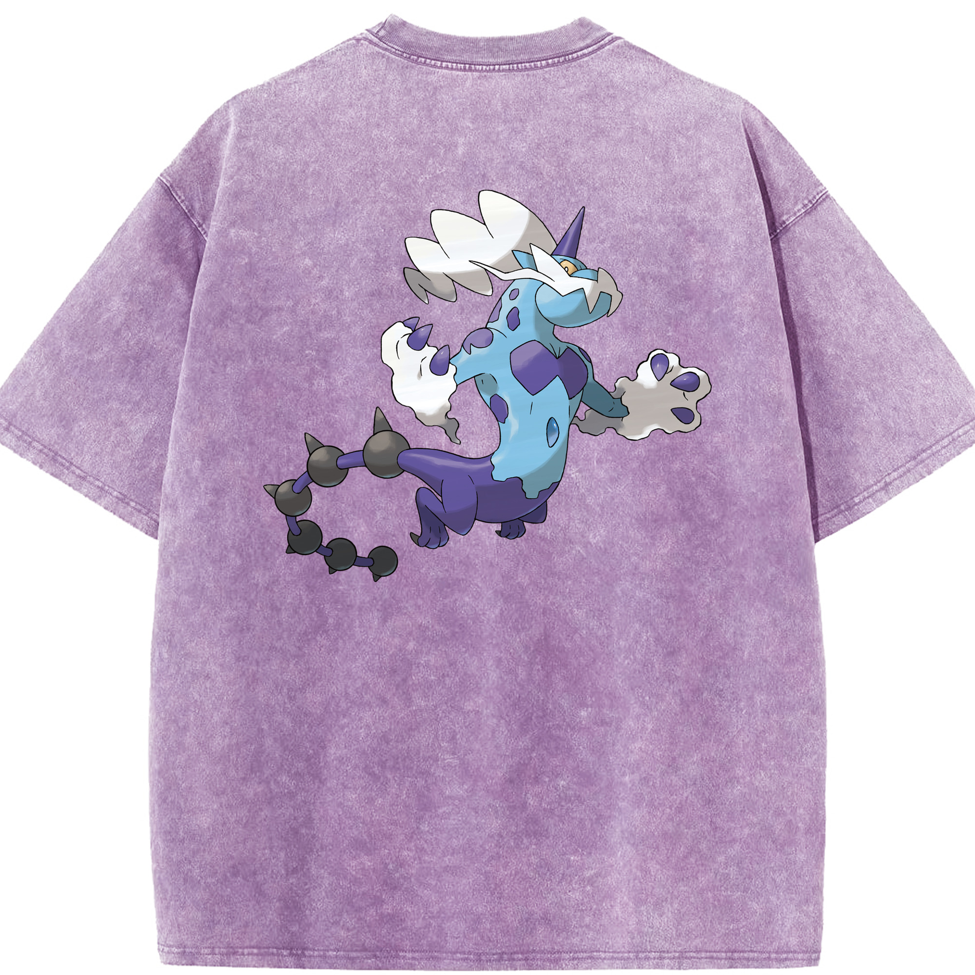 （画像用） ポケットモンスター Pokémon 綿100% ヴィンテージ風 半袖Tシャツ（背面プリント）