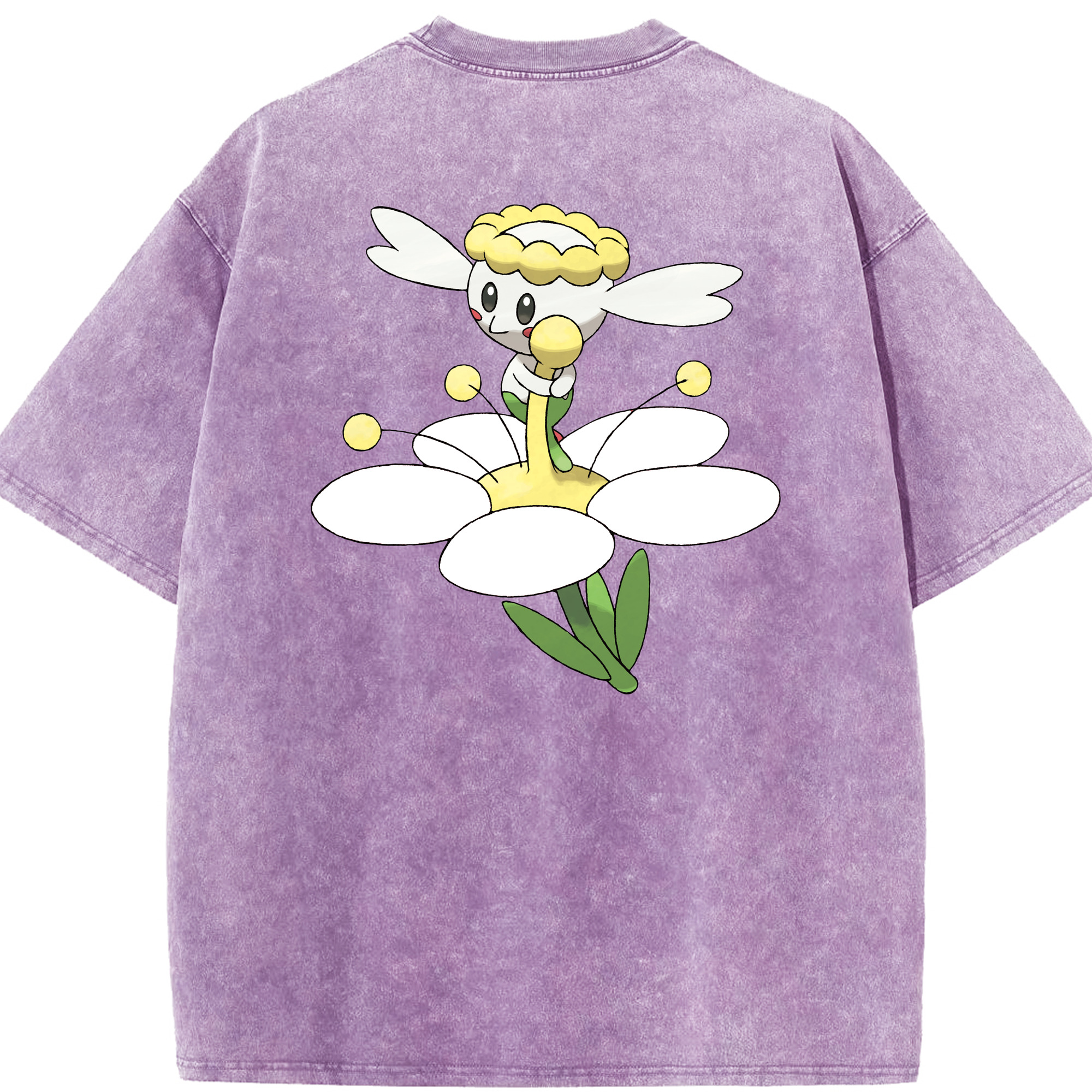 （画像用） ポケットモンスター Pokémon 綿100% ヴィンテージ風 半袖Tシャツ（背面プリント）