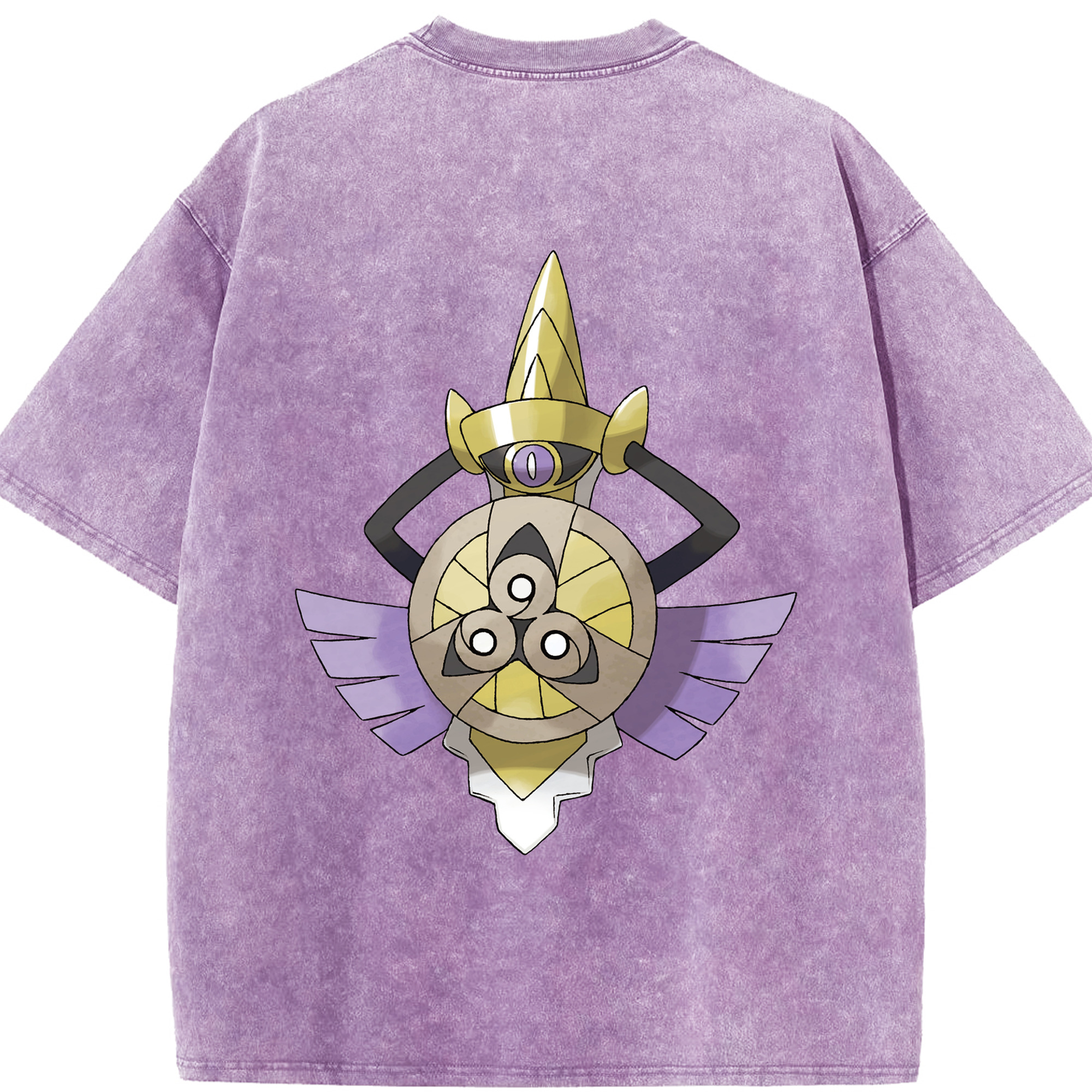 （画像用） ポケットモンスター Pokémon 綿100% ヴィンテージ風 半袖Tシャツ（背面プリント）