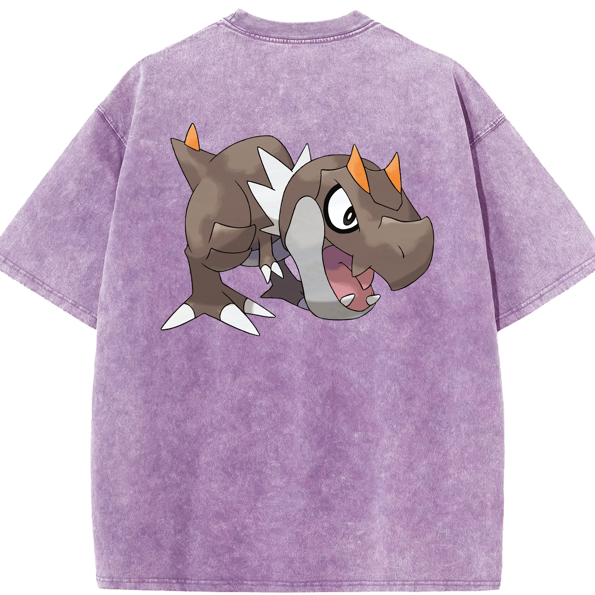 （画像用） ポケットモンスター Pokémon 綿100% ヴィンテージ風 半袖Tシャツ（背面プリント）