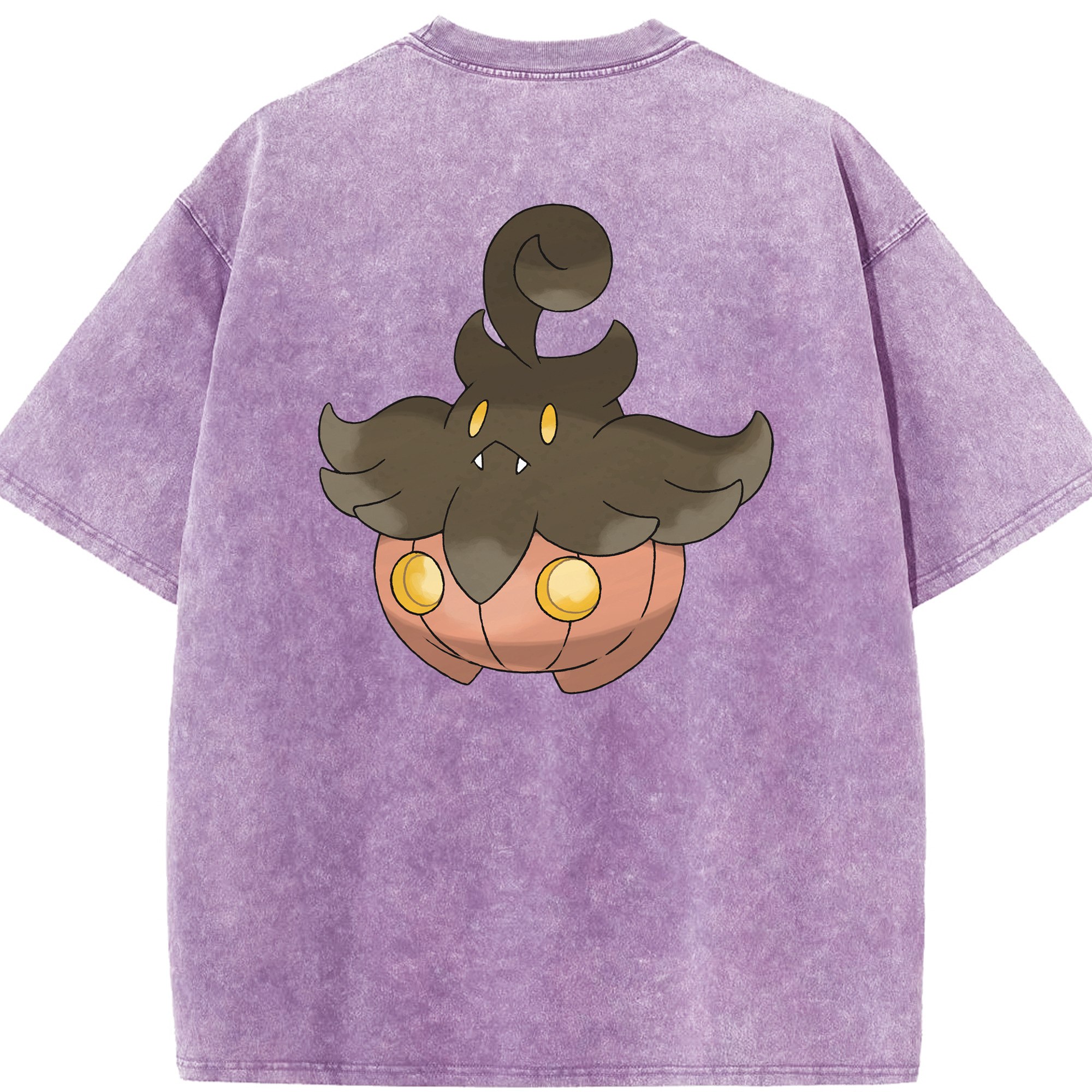 （画像用） ポケットモンスター Pokémon 綿100% ヴィンテージ風 半袖Tシャツ（背面プリント）