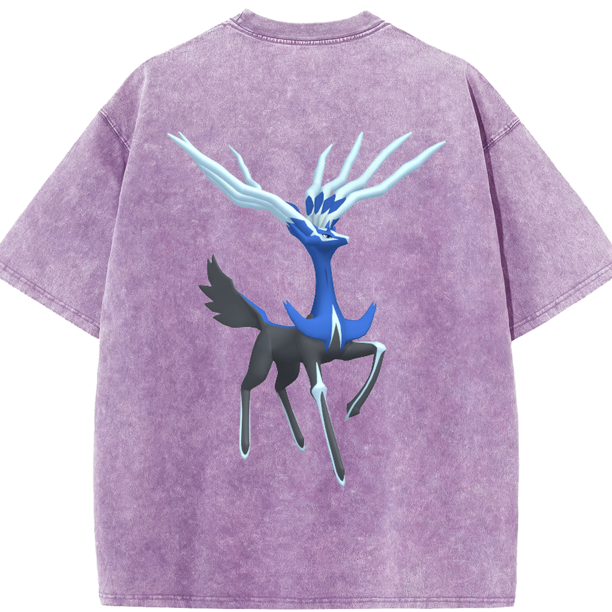 （画像用） ポケットモンスター Pokémon 綿100% ヴィンテージ風 半袖Tシャツ（背面プリント）