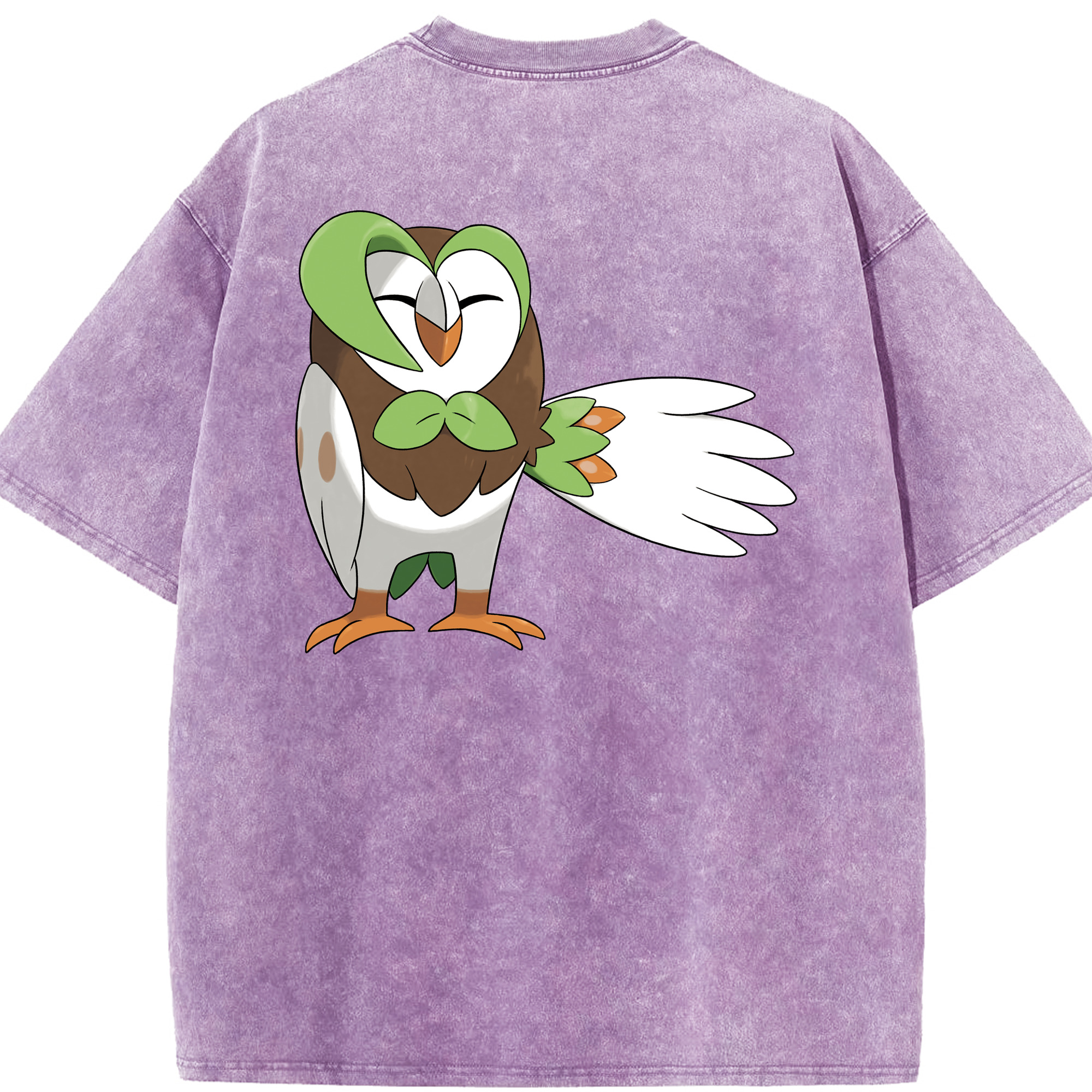 （画像用） ポケットモンスター Pokémon 綿100% ヴィンテージ風 半袖Tシャツ（背面プリント）