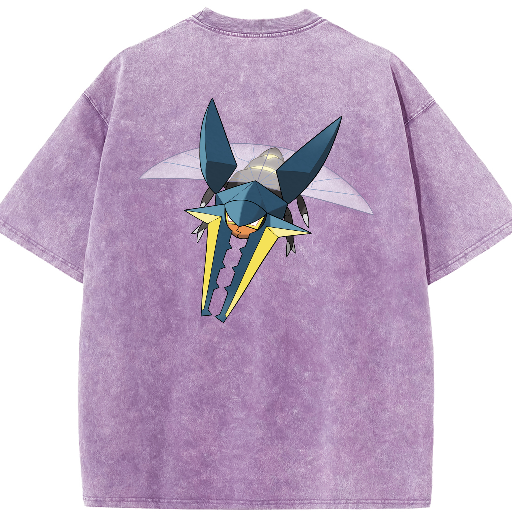 （画像用） ポケットモンスター Pokémon 綿100% ヴィンテージ風 半袖Tシャツ（背面プリント）