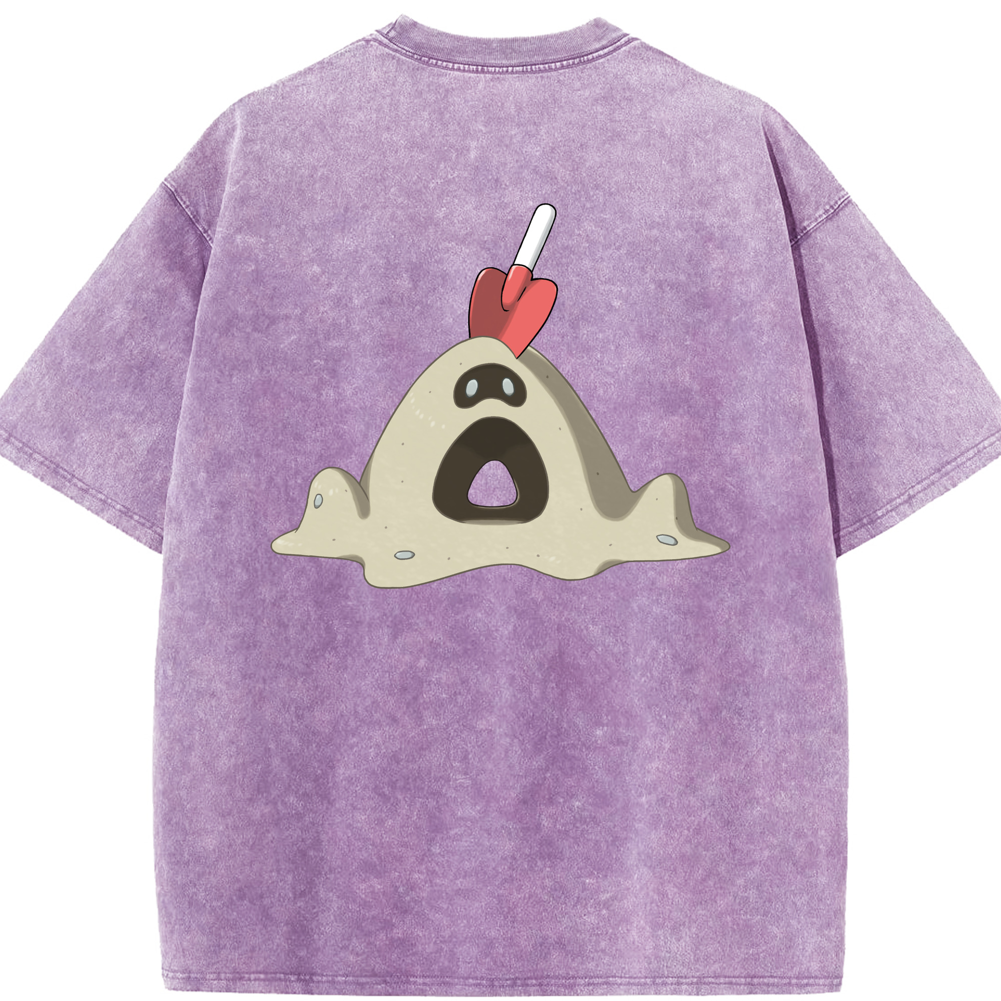 （画像用） ポケットモンスター Pokémon 綿100% ヴィンテージ風 半袖Tシャツ（背面プリント）