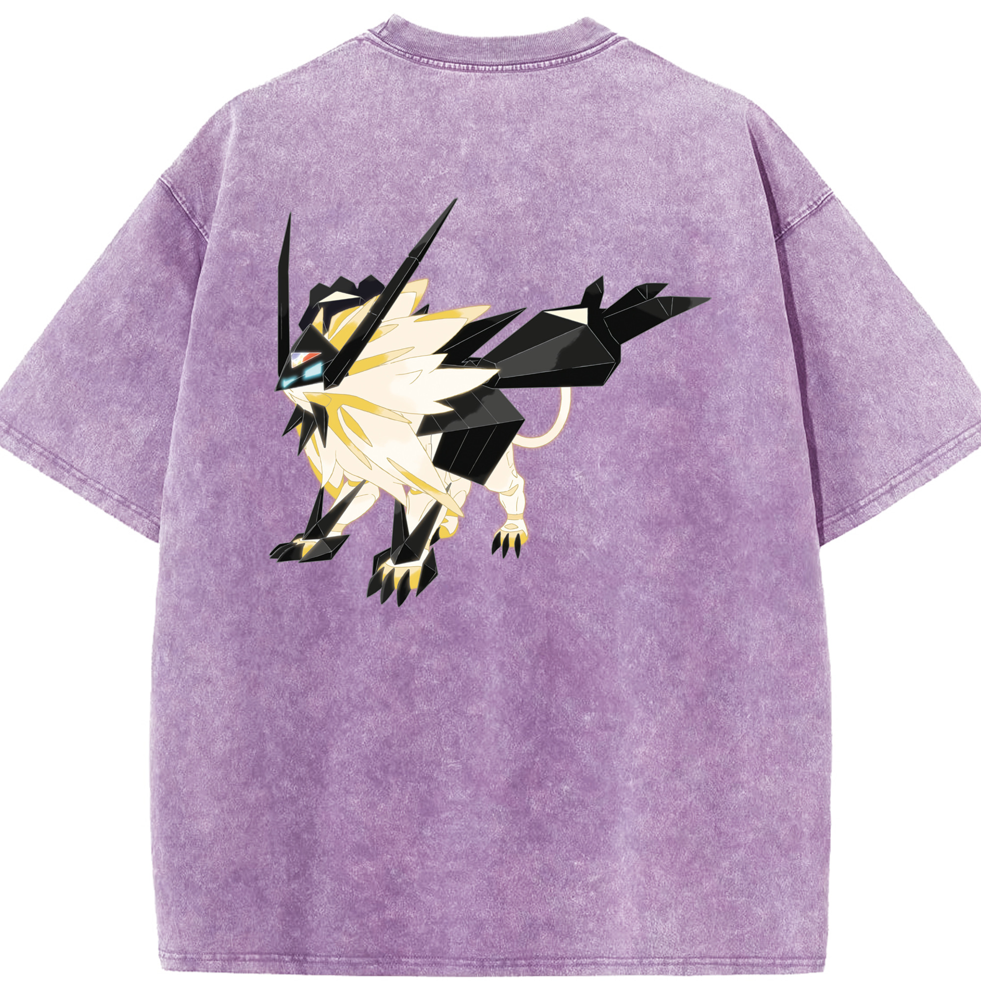 （画像用） ポケットモンスター Pokémon 綿100% ヴィンテージ風 半袖Tシャツ（背面プリント）