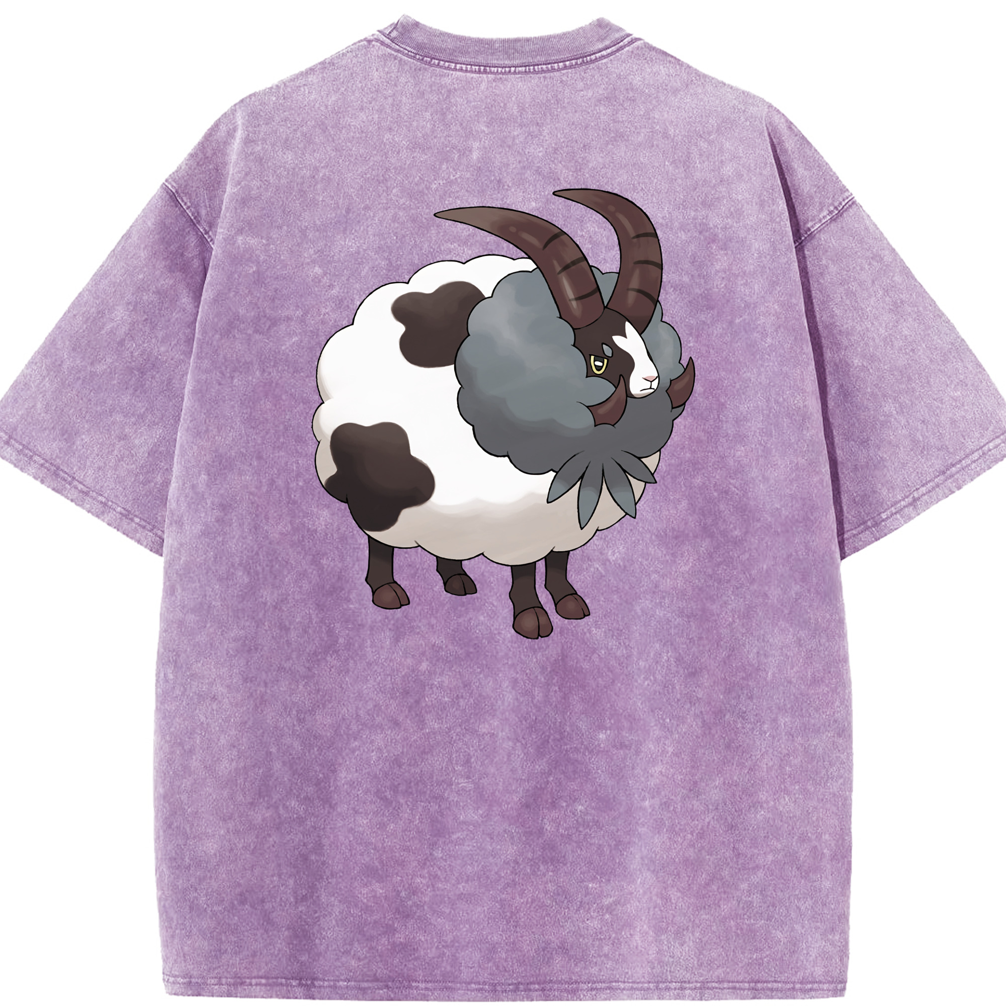 （画像用） ポケットモンスター Pokémon 綿100% ヴィンテージ風 半袖Tシャツ（背面プリント）