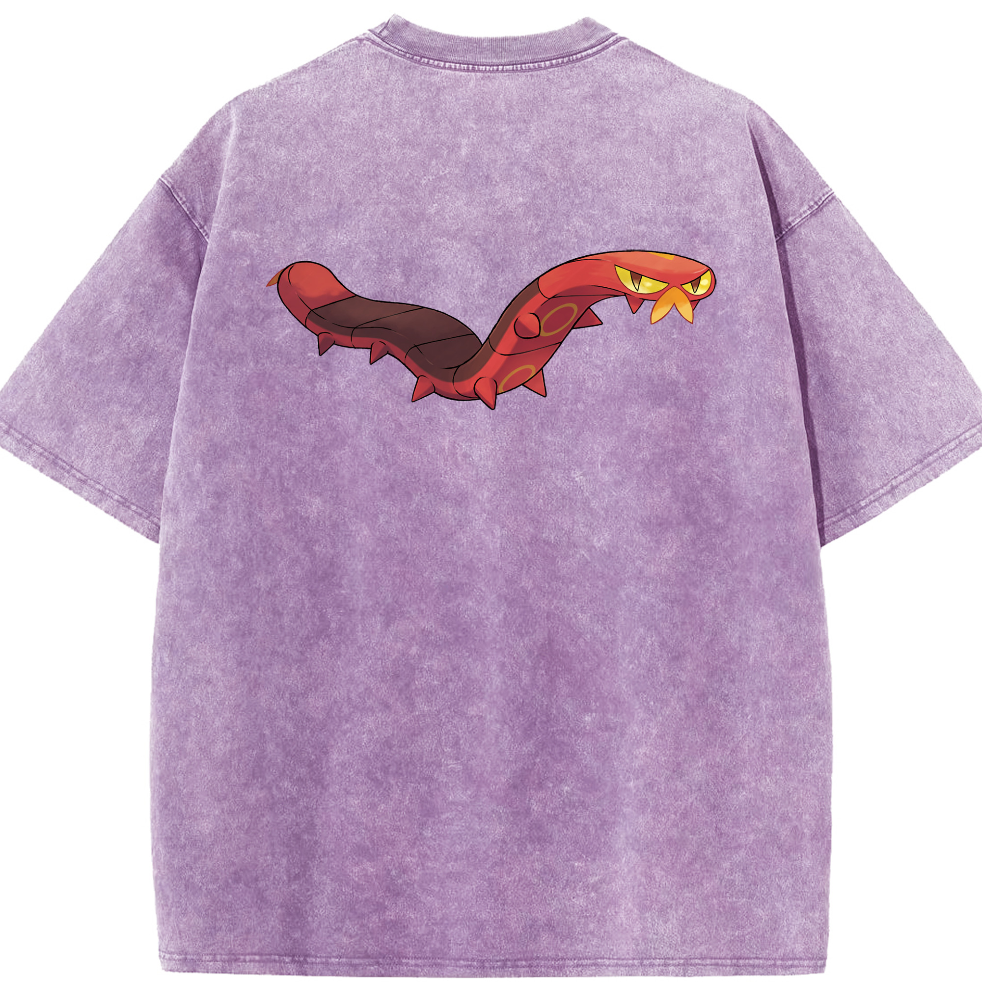 （画像用） ポケットモンスター Pokémon 綿100% ヴィンテージ風 半袖Tシャツ（背面プリント）