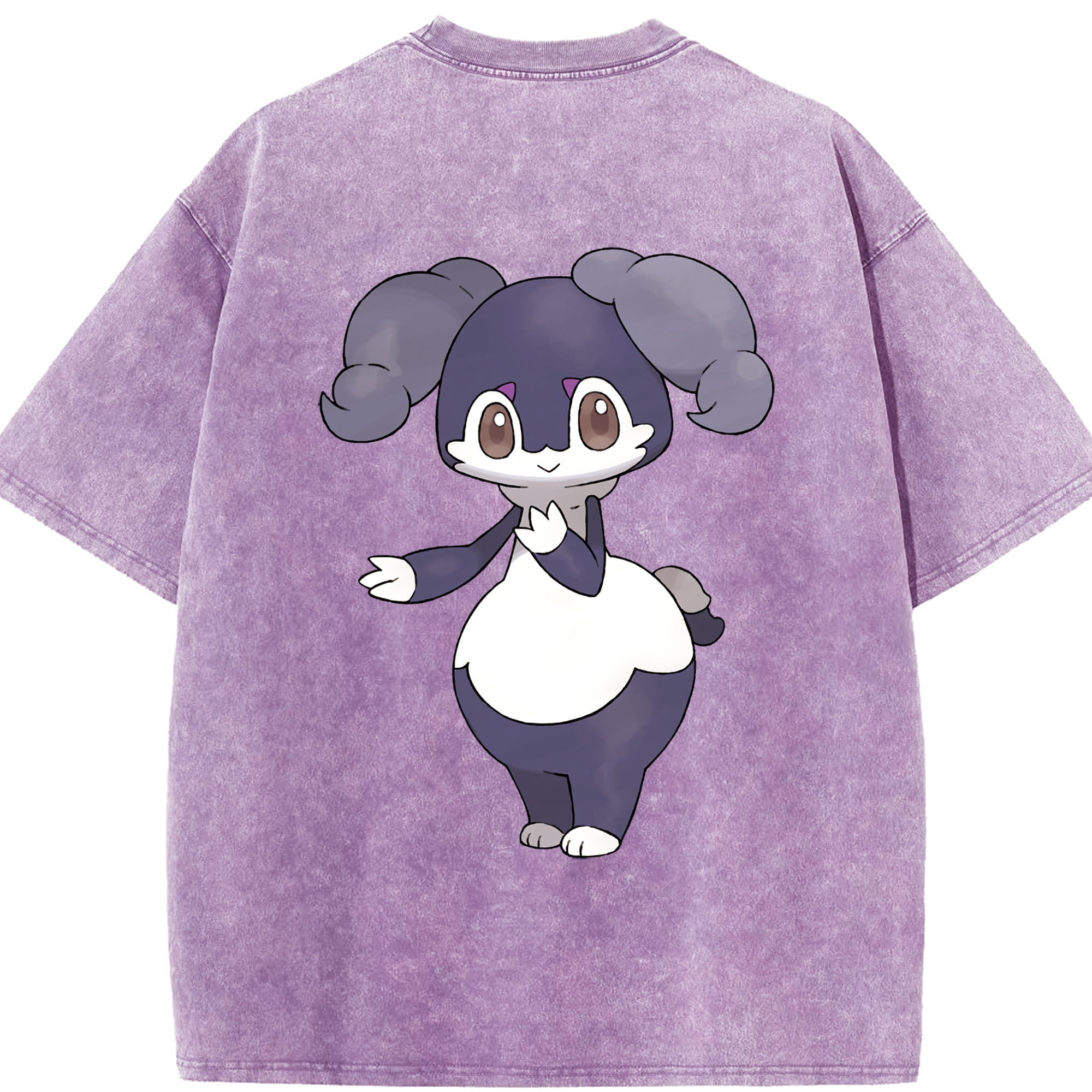 （画像用） ポケットモンスター Pokémon 綿100% ヴィンテージ風 半袖Tシャツ（背面プリント）