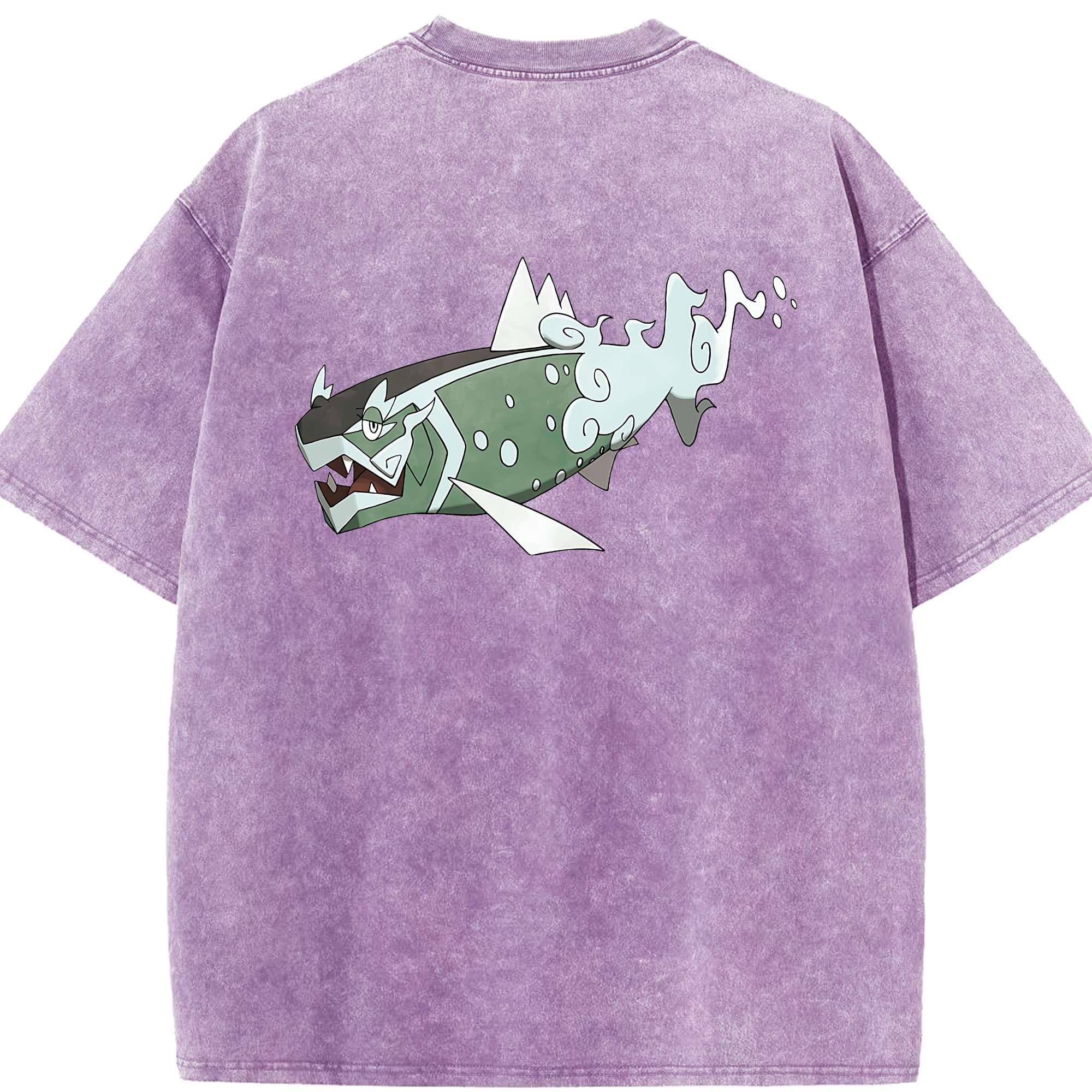 （画像用） ポケットモンスター Pokémon 綿100% ヴィンテージ風 半袖Tシャツ（背面プリント）