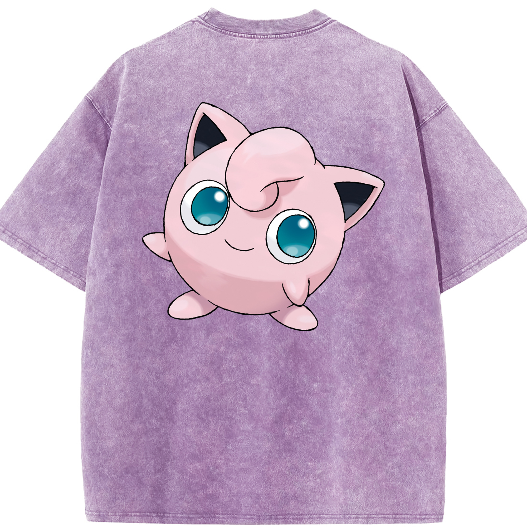（画像用） ポケットモンスター Pokémon 綿100% ヴィンテージ風 半袖Tシャツ（背面プリント）
