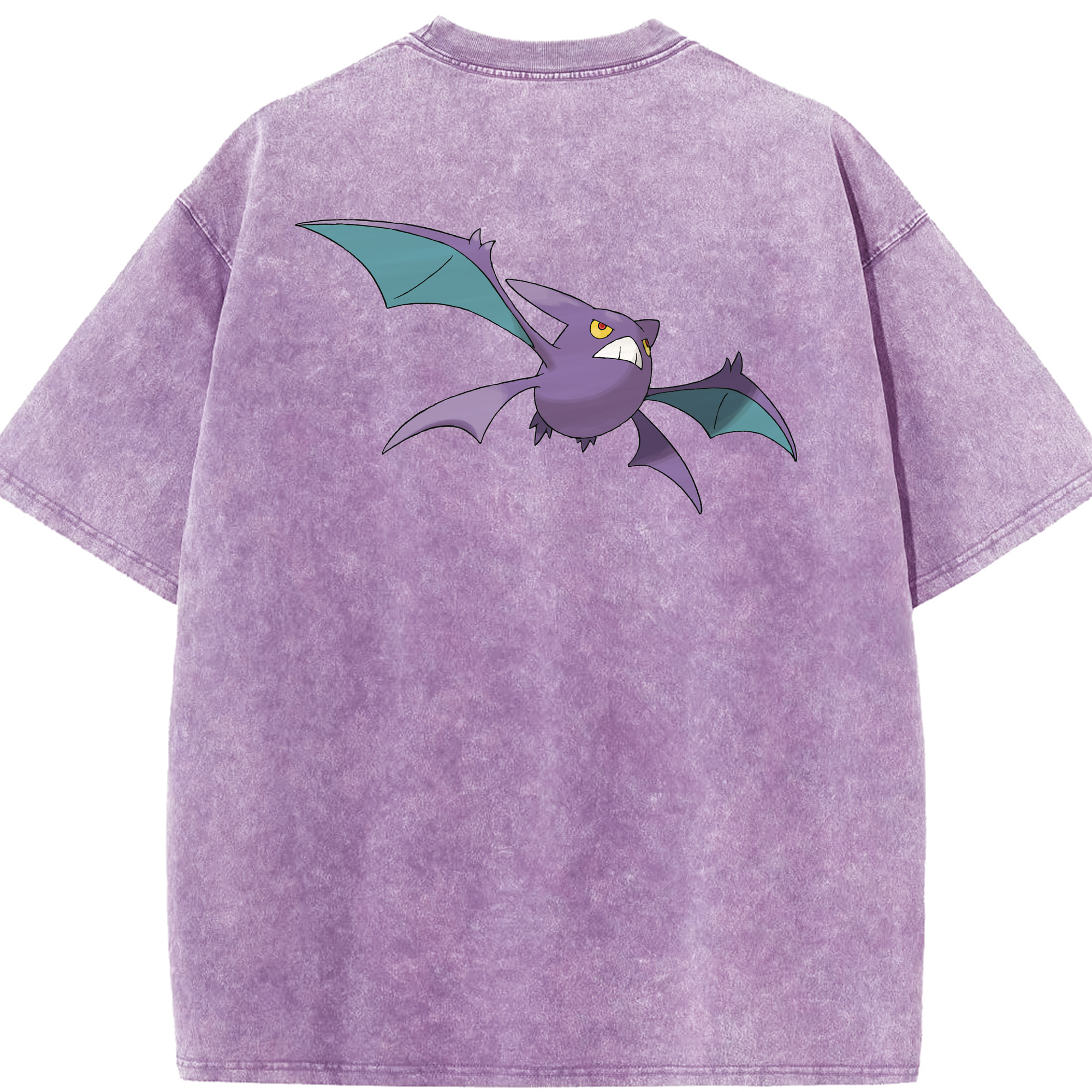 （画像用） ポケットモンスター Pokémon 綿100% ヴィンテージ風 半袖Tシャツ（背面プリント）