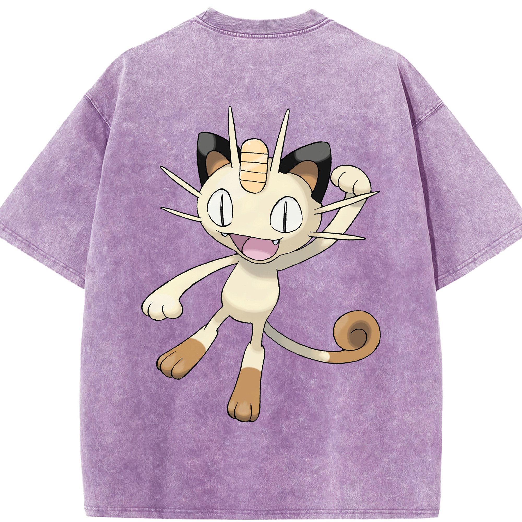 （画像用） ポケットモンスター Pokémon 綿100% ヴィンテージ風 半袖Tシャツ（背面プリント）