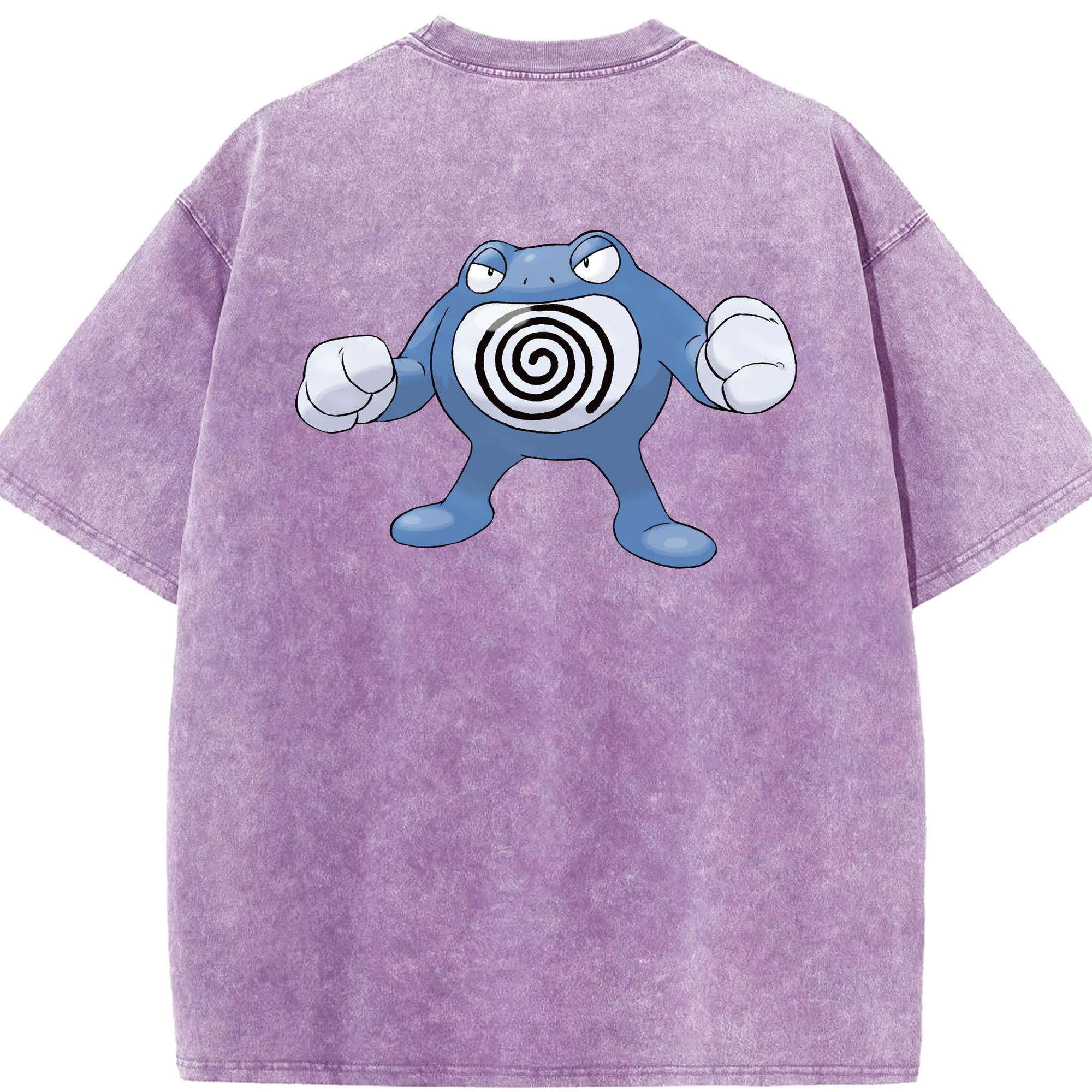 （画像用） ポケットモンスター Pokémon 綿100% ヴィンテージ風 半袖Tシャツ（背面プリント）