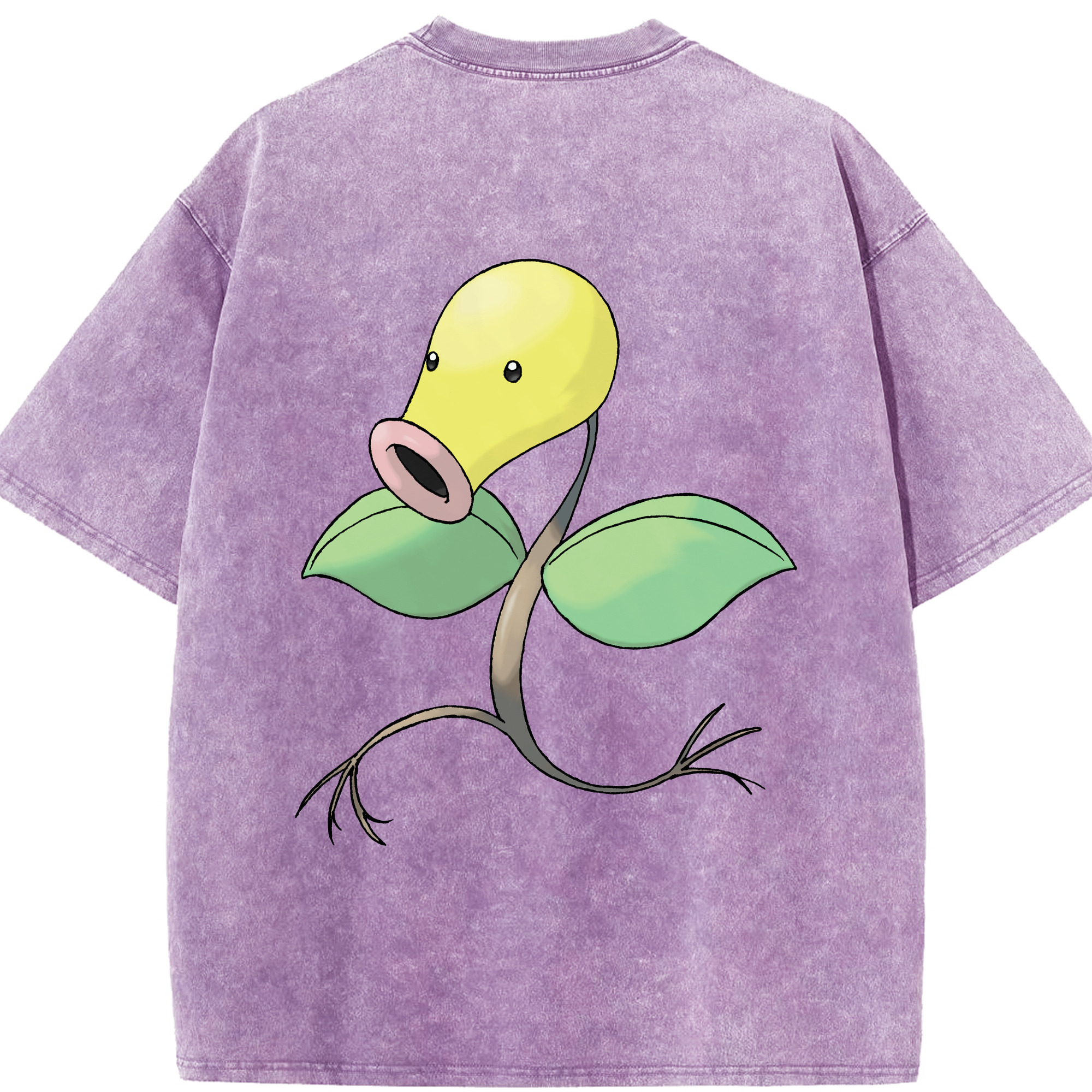 （画像用） ポケットモンスター Pokémon 綿100% ヴィンテージ風 半袖Tシャツ（背面プリント）