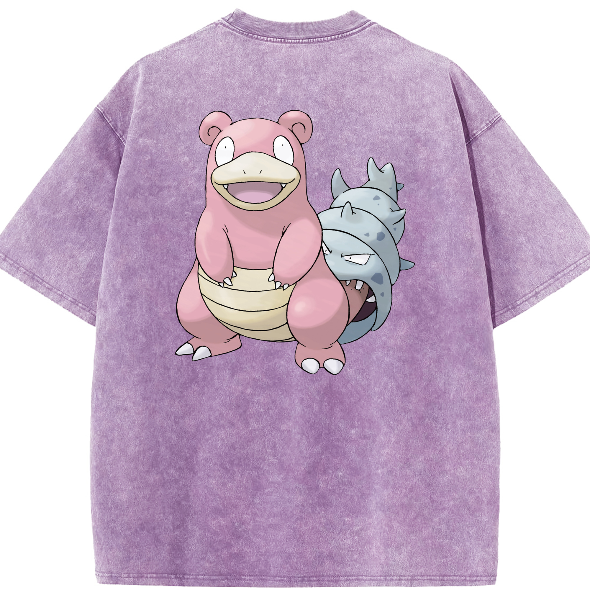 （画像用） ポケットモンスター Pokémon 綿100% ヴィンテージ風 半袖Tシャツ（背面プリント）