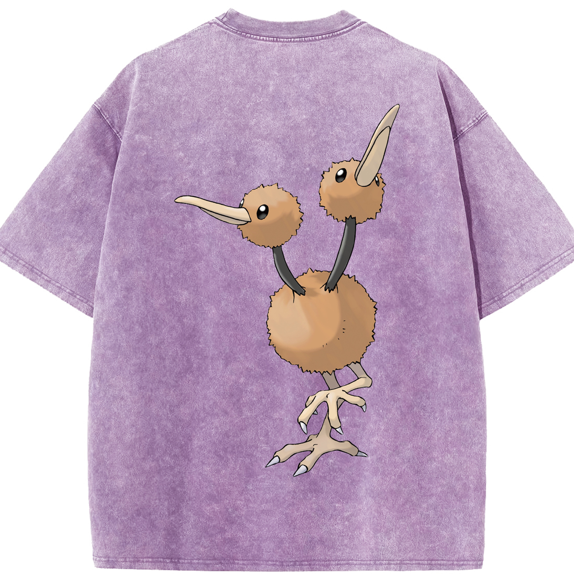 （画像用） ポケットモンスター Pokémon 綿100% ヴィンテージ風 半袖Tシャツ（背面プリント）