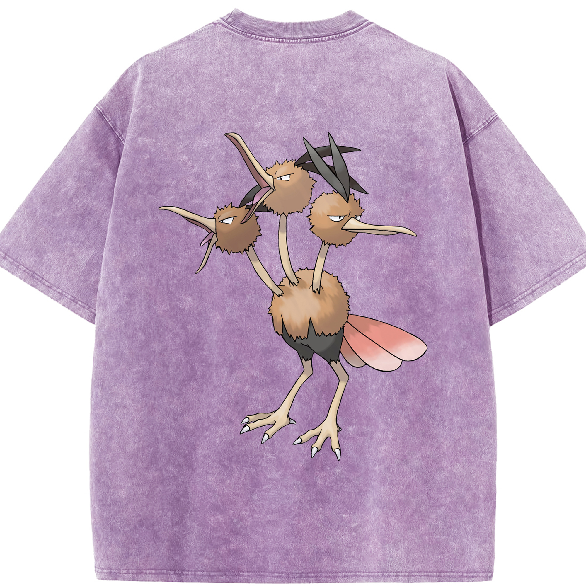 （画像用） ポケットモンスター Pokémon 綿100% ヴィンテージ風 半袖Tシャツ（背面プリント）