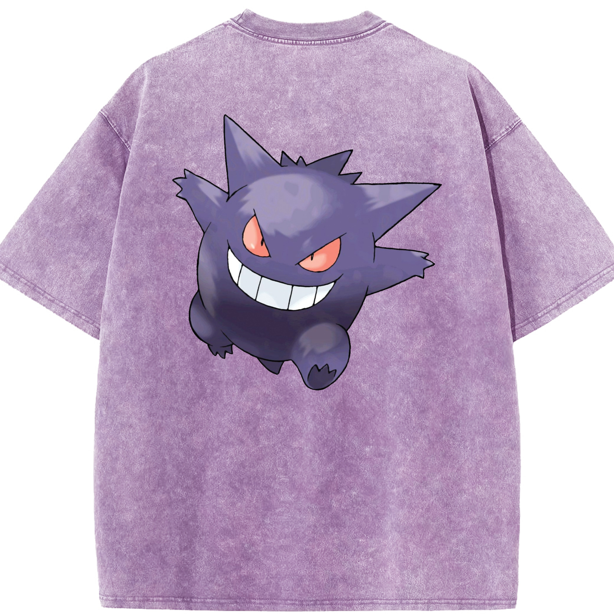 （画像用） ポケットモンスター Pokémon 綿100% ヴィンテージ風 半袖Tシャツ（背面プリント）