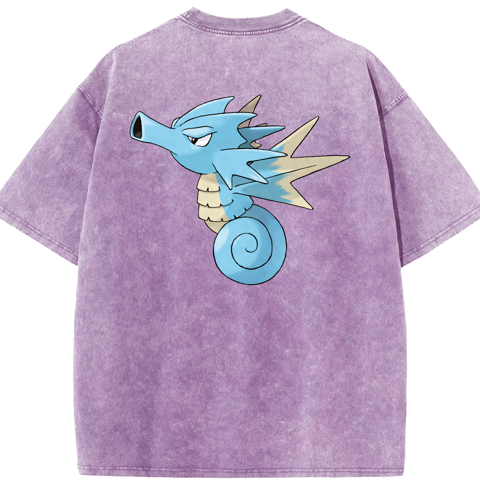 （画像用） ポケットモンスター Pokémon 綿100% ヴィンテージ風 半袖Tシャツ（背面プリント）
