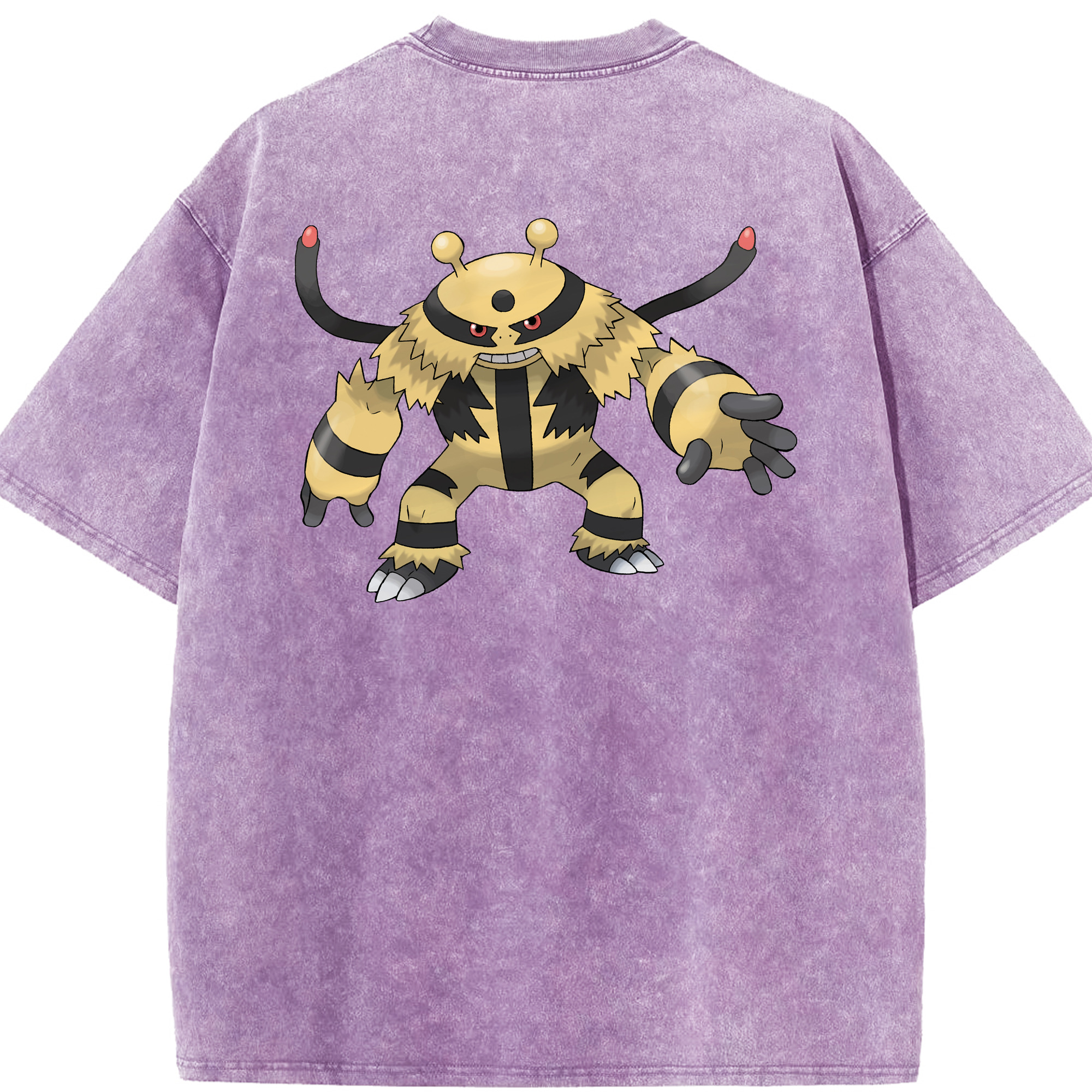 （画像用） ポケットモンスター Pokémon 綿100% ヴィンテージ風 半袖Tシャツ（背面プリント）